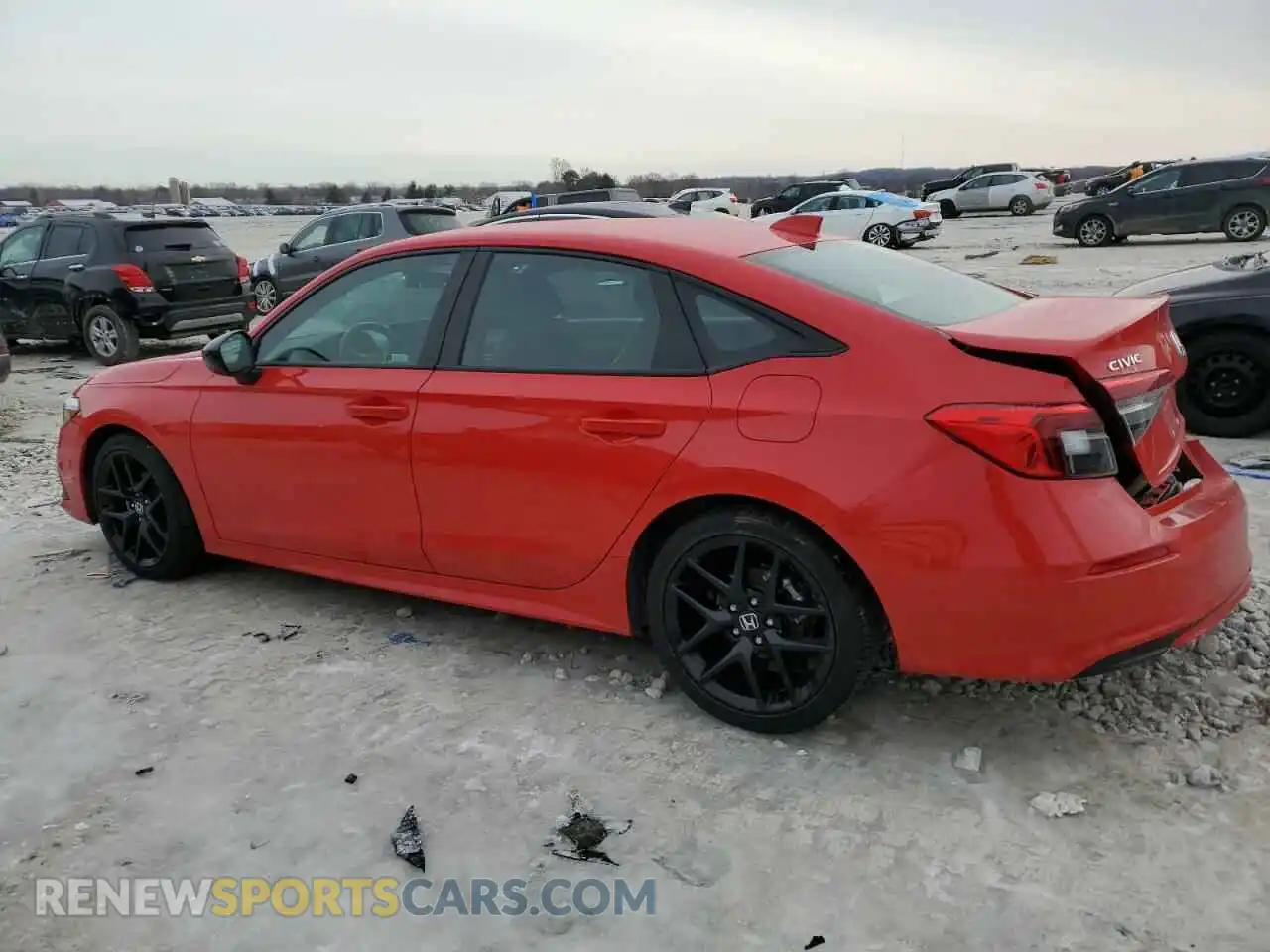 2 Photograph of a damaged car 2HGFE2F52PH513428 HONDA CIVIC 2023