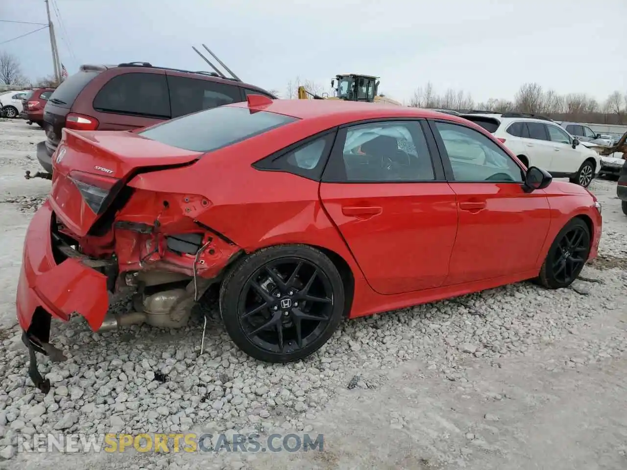 3 Photograph of a damaged car 2HGFE2F52PH513428 HONDA CIVIC 2023