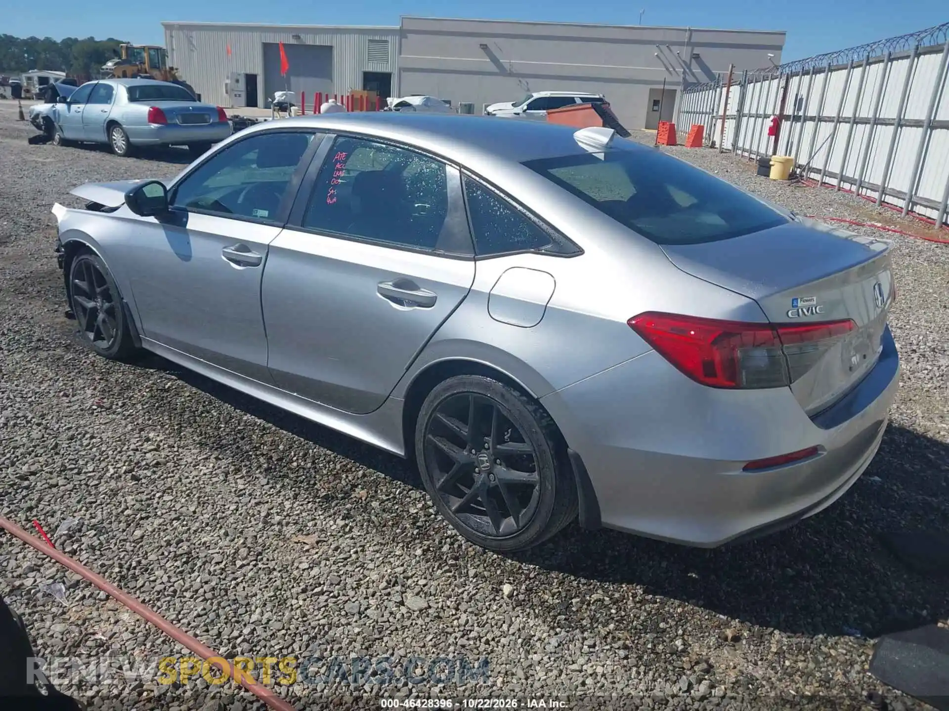 3 fotografías del automóvil dañado 2HGFE2F52PH517057 HONDA CIVIC 2023