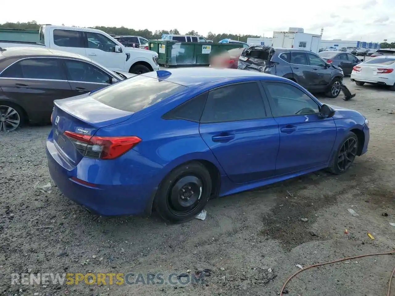 3 Photograph of a damaged car 2HGFE2F52PH520895 HONDA CIVIC 2023