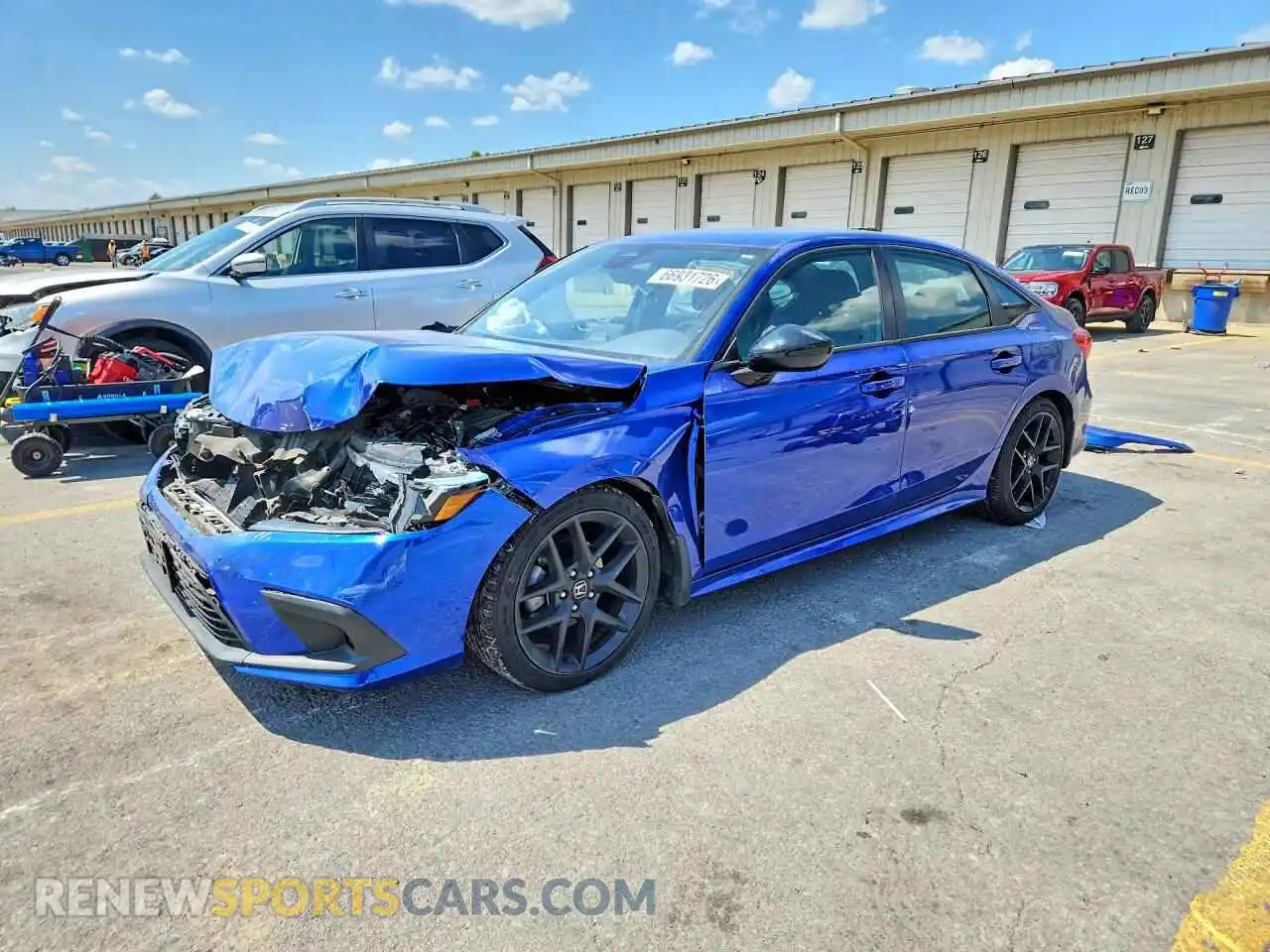 1 Photograph of a damaged car 2HGFE2F52PH522856 HONDA CIVIC 2023