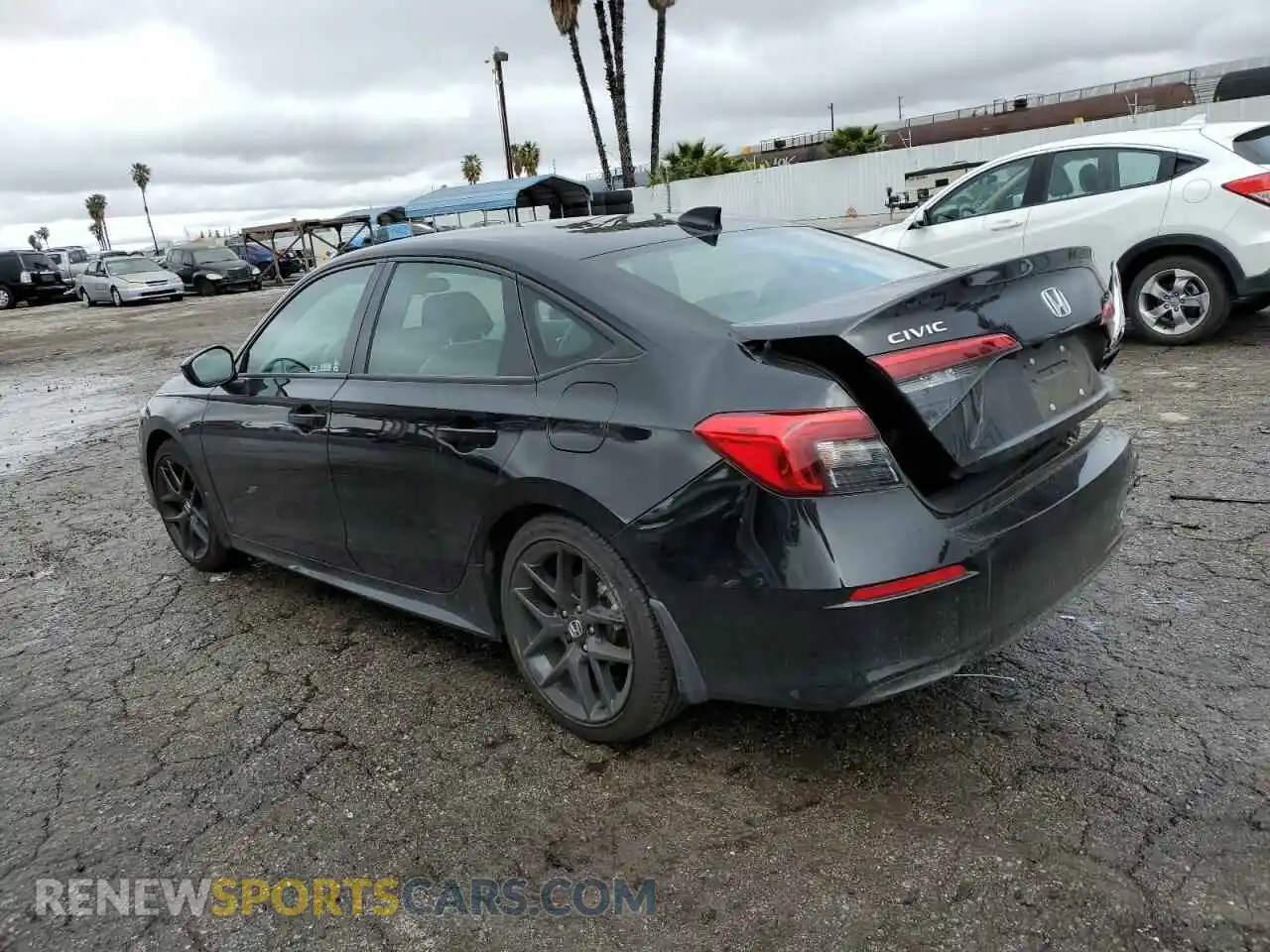 2 Photograph of a damaged car 2HGFE2F52PH525854 HONDA CIVIC 2023