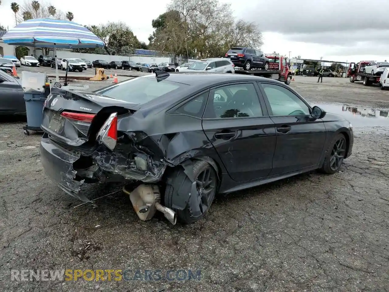 3 Photograph of a damaged car 2HGFE2F52PH525854 HONDA CIVIC 2023