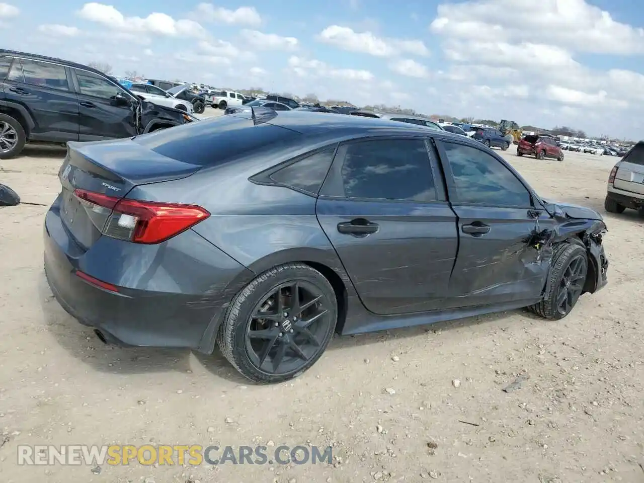 3 Photograph of a damaged car 2HGFE2F52PH526809 HONDA CIVIC 2023