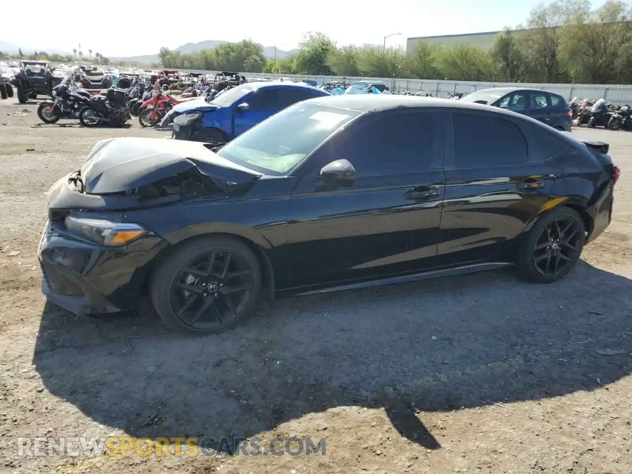 1 Photograph of a damaged car 2HGFE2F52PH526843 HONDA CIVIC 2023