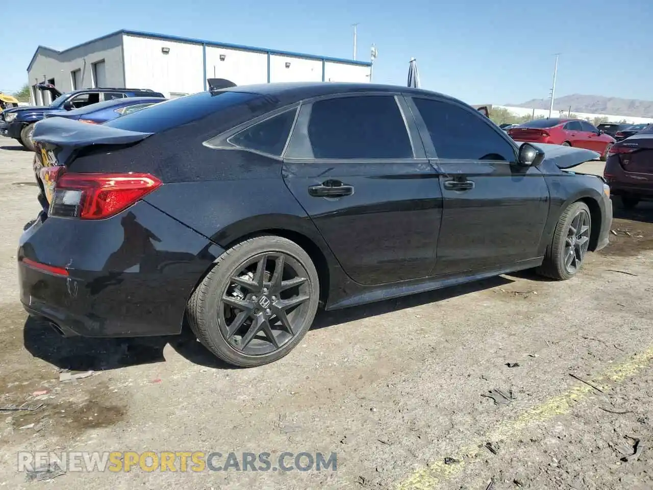 3 Photograph of a damaged car 2HGFE2F52PH526843 HONDA CIVIC 2023