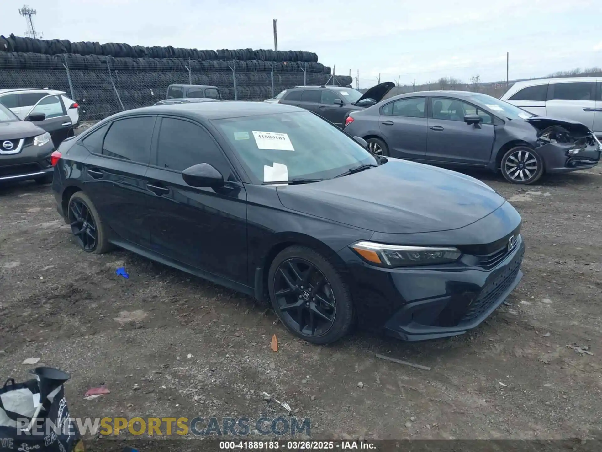 1 Photograph of a damaged car 2HGFE2F52PH529418 HONDA CIVIC 2023