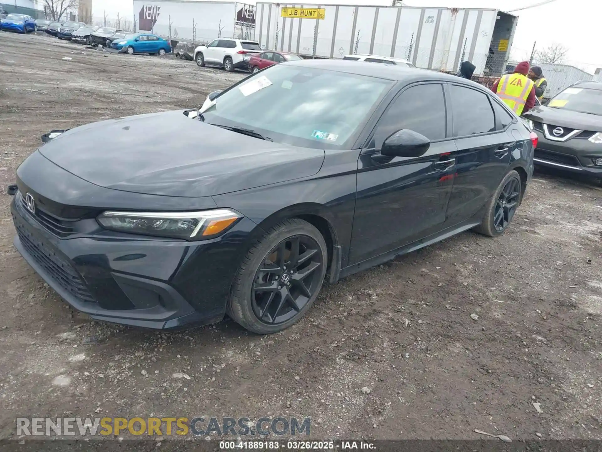 2 Photograph of a damaged car 2HGFE2F52PH529418 HONDA CIVIC 2023