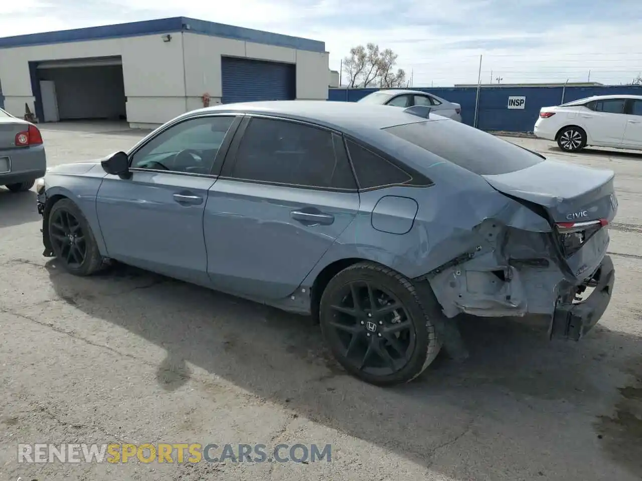 2 fotografías del automóvil dañado 2HGFE2F52PH530438 HONDA CIVIC 2023