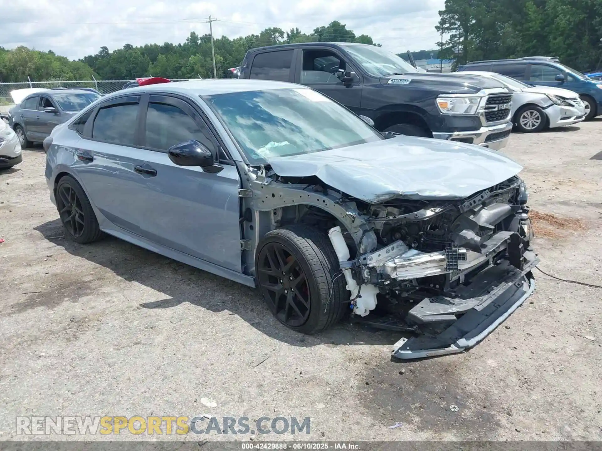1 Photograph of a damaged car 2HGFE2F52PH530911 HONDA CIVIC 2023
