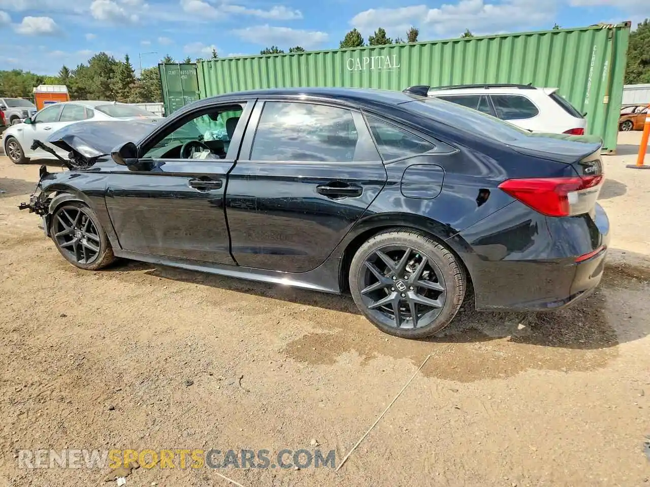 2 Photograph of a damaged car 2HGFE2F52PH536398 HONDA CIVIC 2023