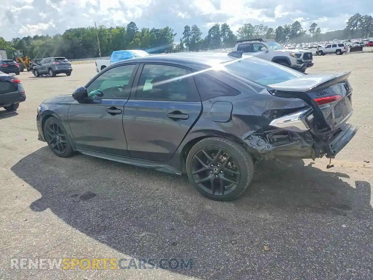 2 Photograph of a damaged car 2HGFE2F52PH550284 HONDA CIVIC 2023