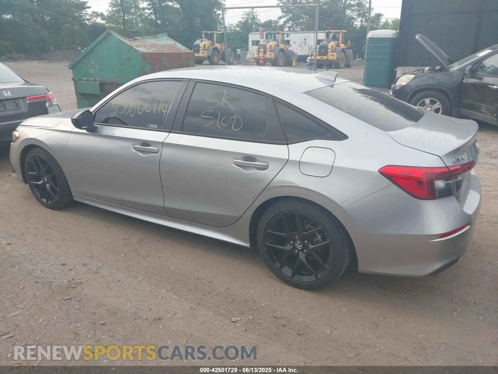 3 fotografías del automóvil dañado 2HGFE2F52PH551144 HONDA CIVIC 2023