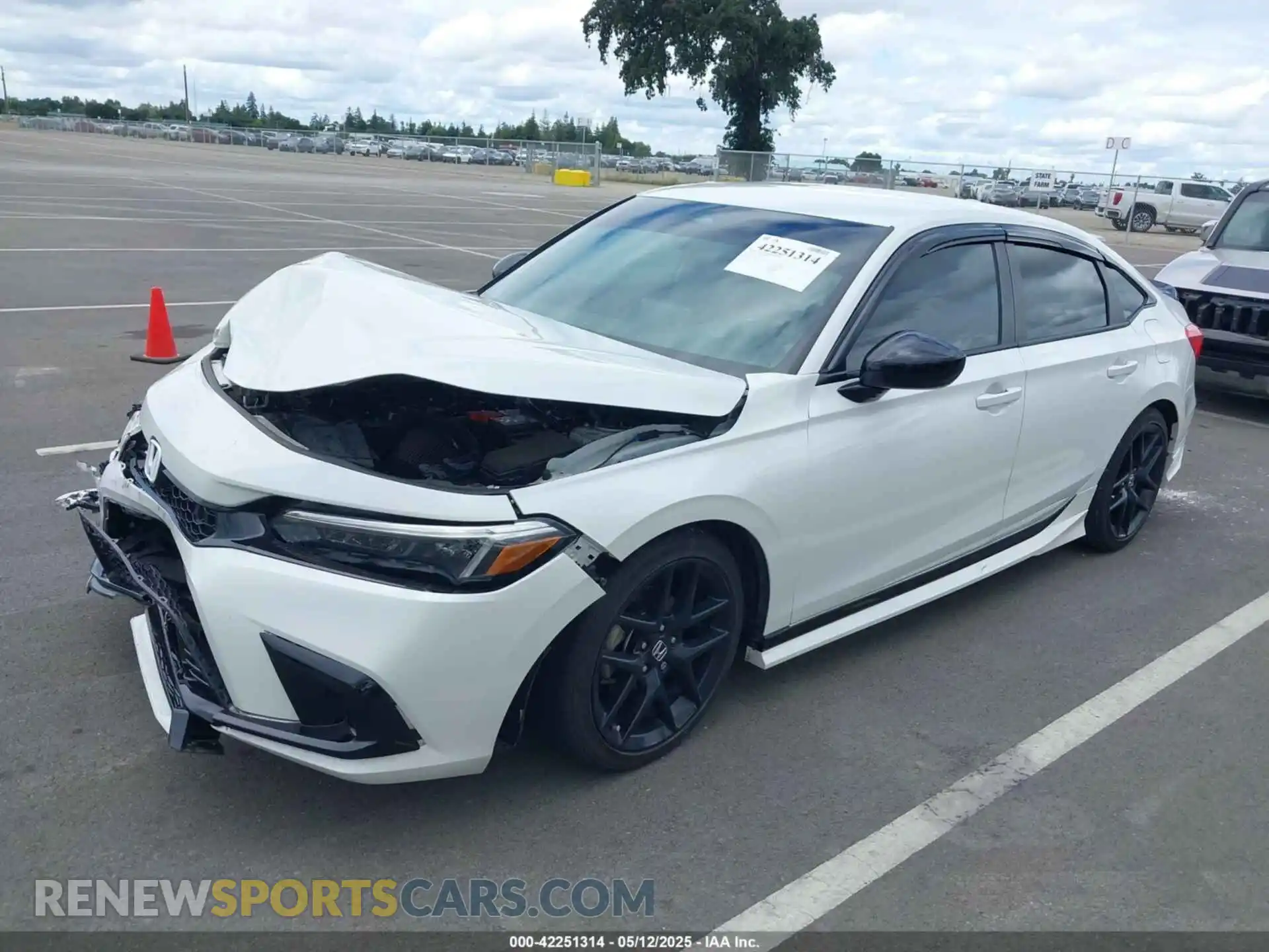 2 Photograph of a damaged car 2HGFE2F52PH551175 HONDA CIVIC 2023