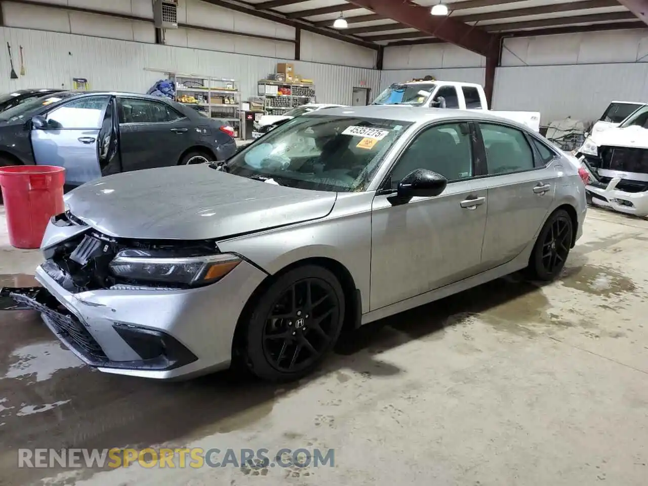 1 Photograph of a damaged car 2HGFE2F53PH514345 HONDA CIVIC 2023