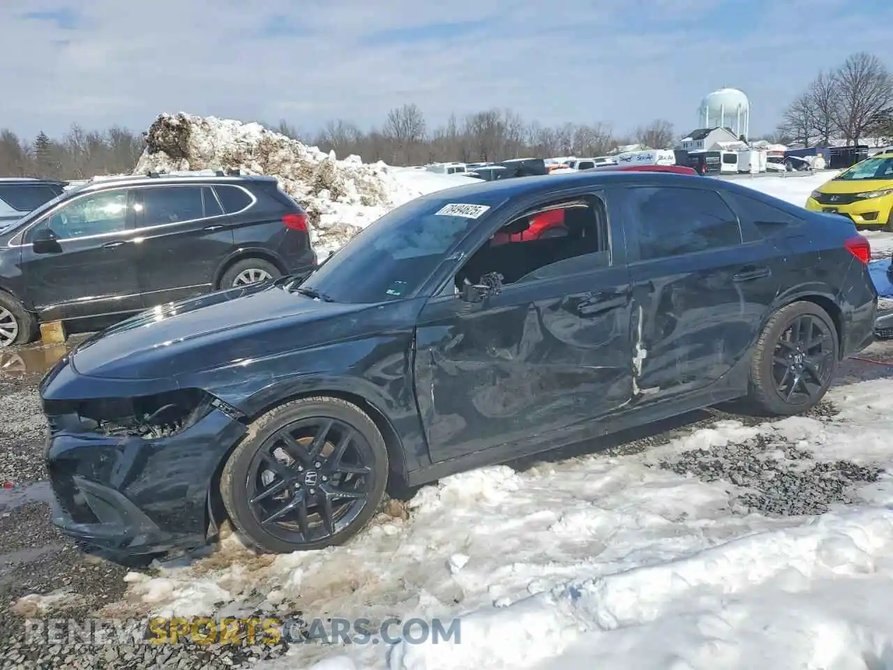 1 Photograph of a damaged car 2HGFE2F53PH521408 HONDA CIVIC 2023