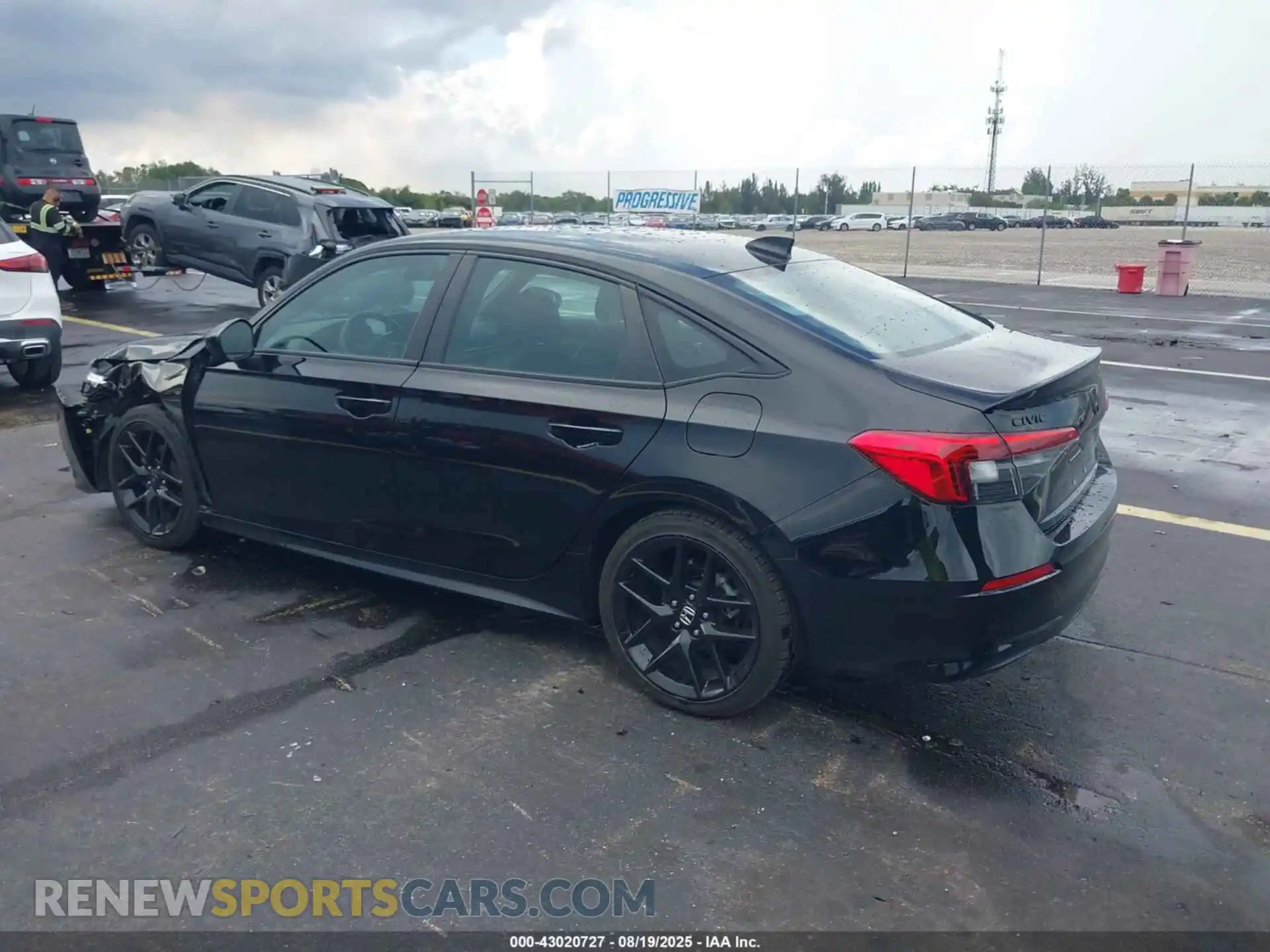 3 Photograph of a damaged car 2HGFE2F53PH525846 HONDA CIVIC 2023