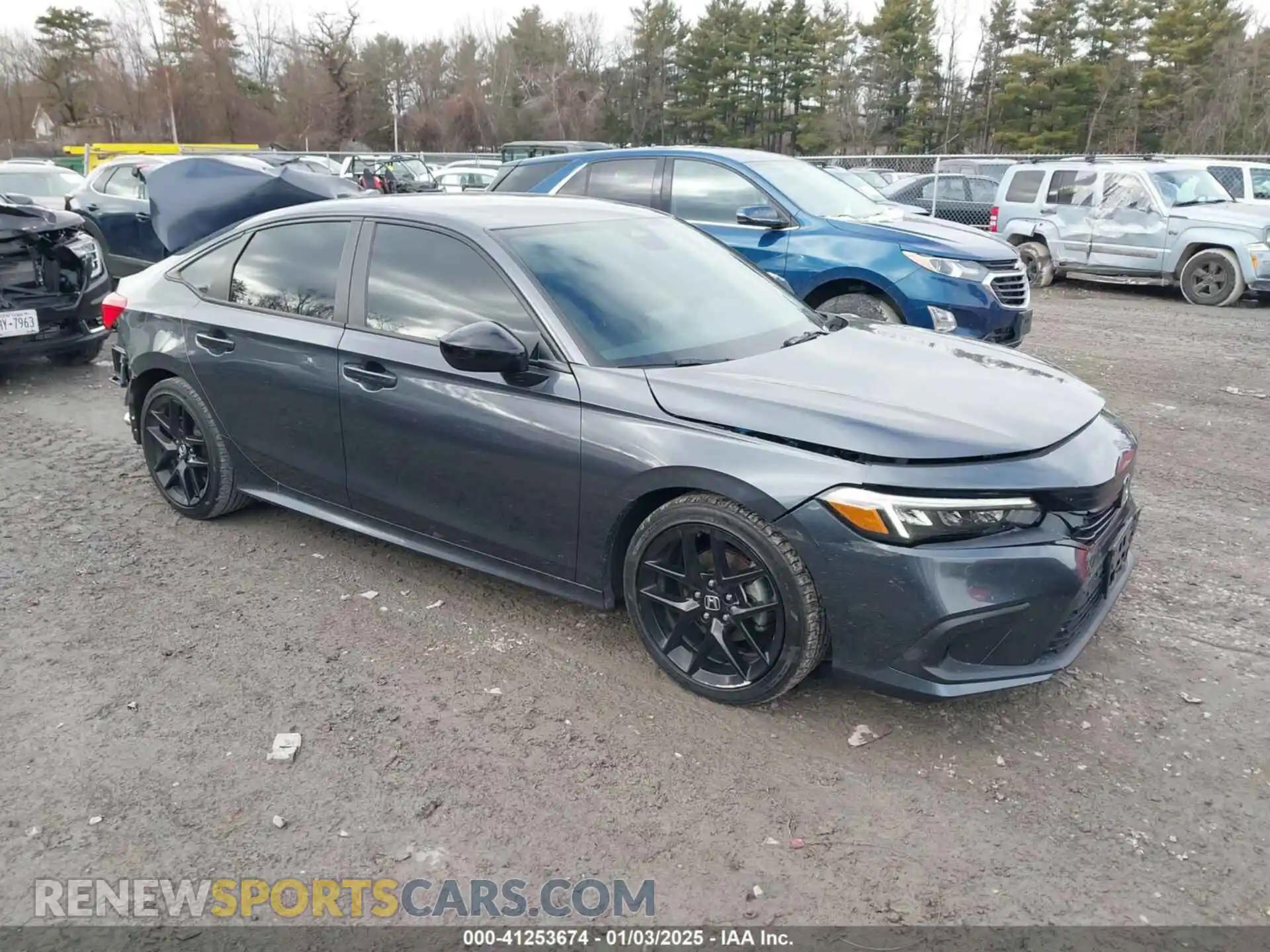 1 Photograph of a damaged car 2HGFE2F53PH526429 HONDA CIVIC 2023