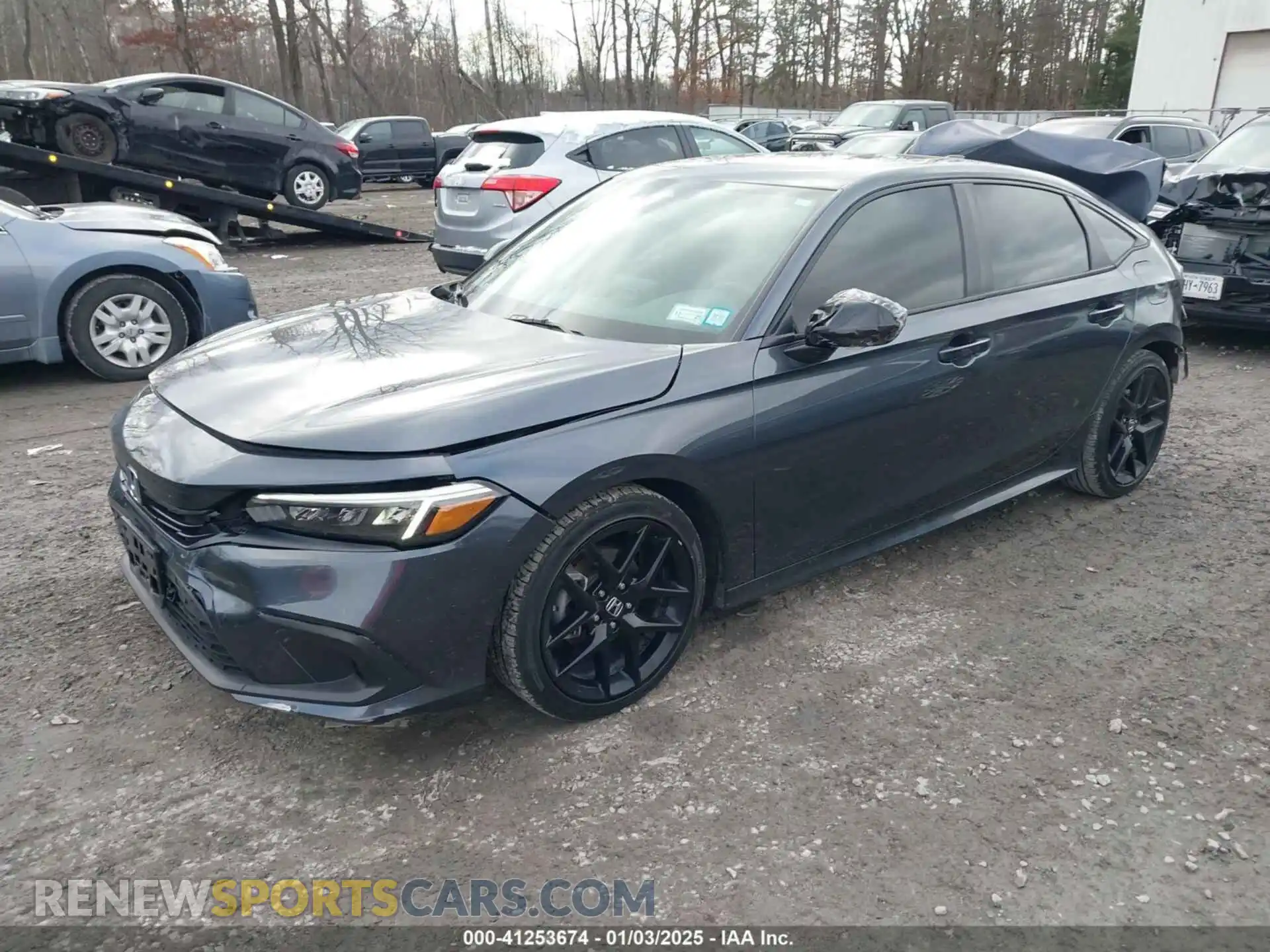 2 Photograph of a damaged car 2HGFE2F53PH526429 HONDA CIVIC 2023
