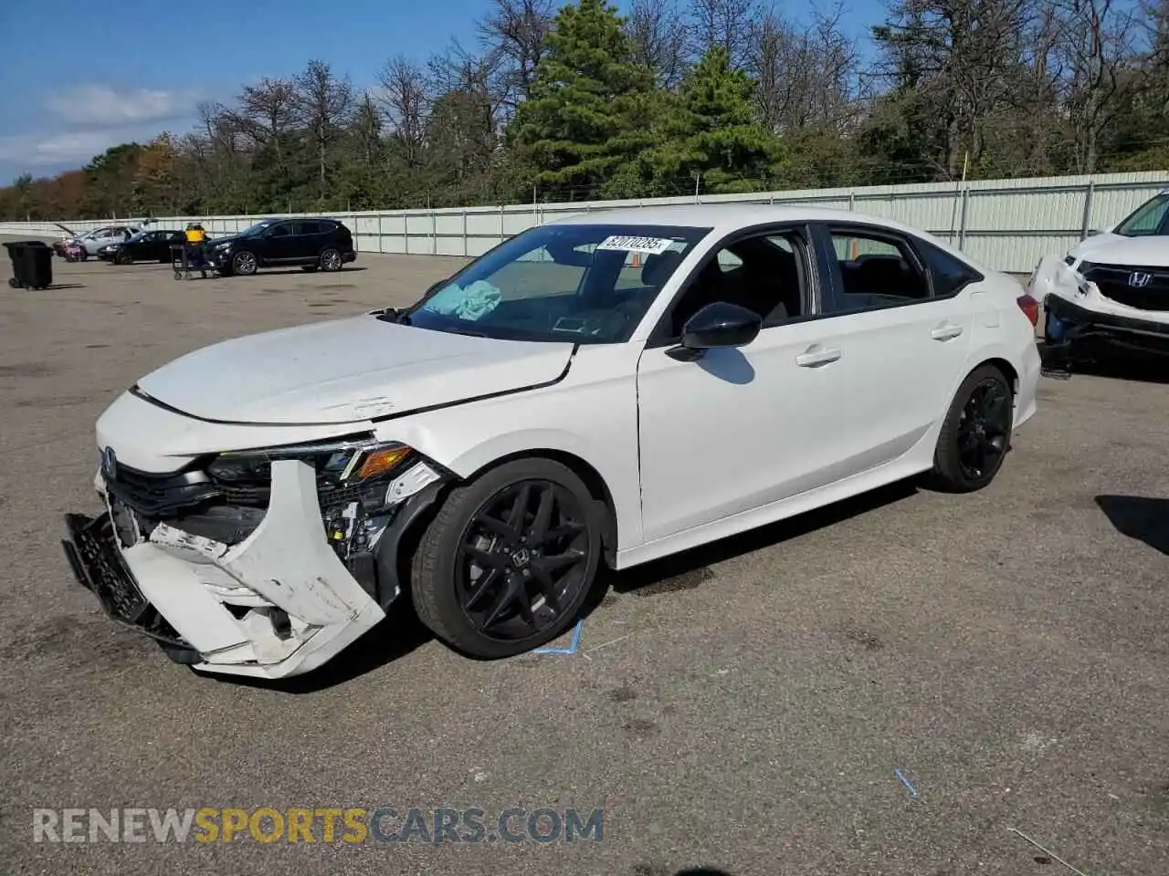 1 Photograph of a damaged car 2HGFE2F53PH527564 HONDA CIVIC 2023