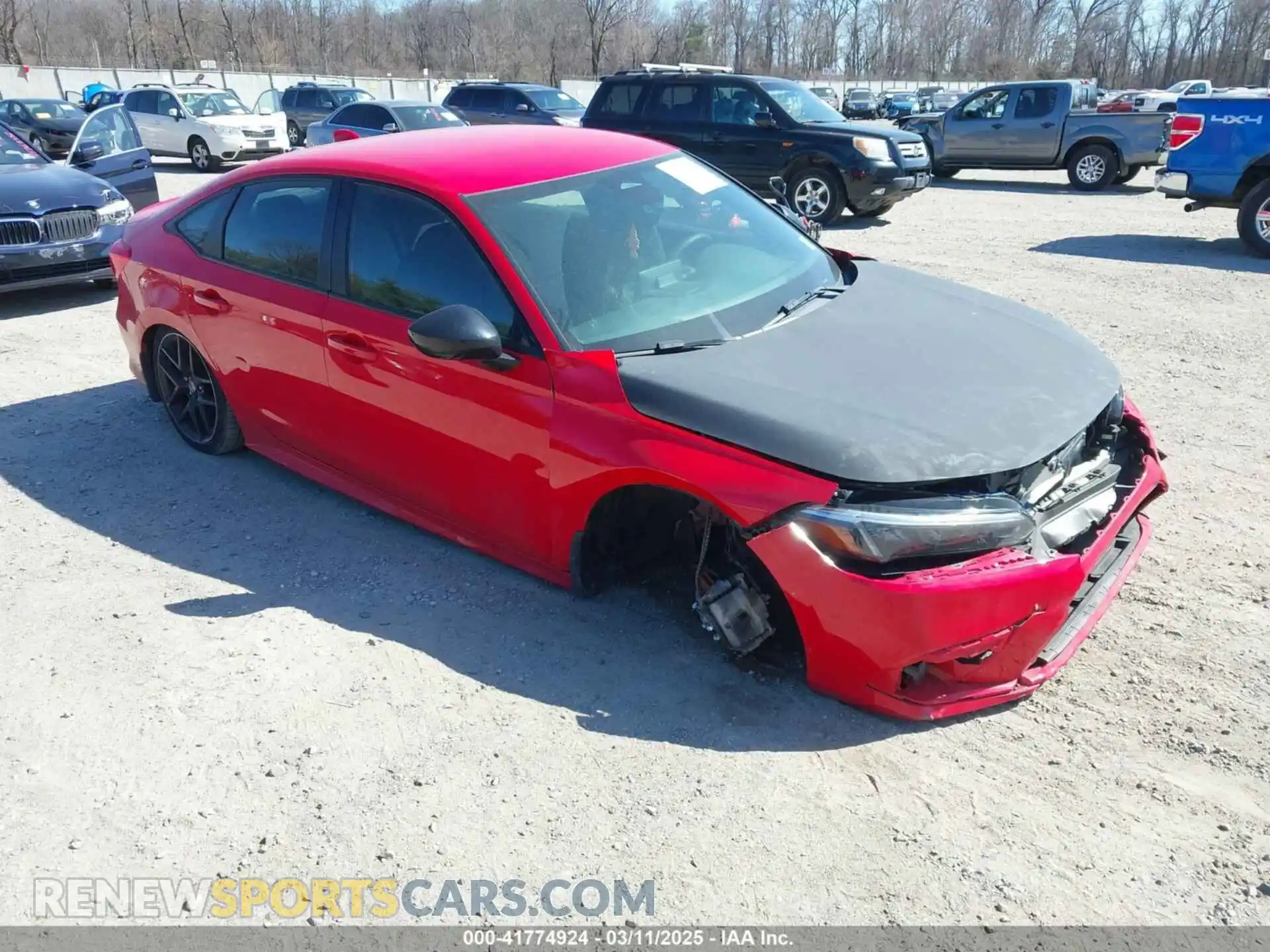 1 Photograph of a damaged car 2HGFE2F53PH528665 HONDA CIVIC 2023