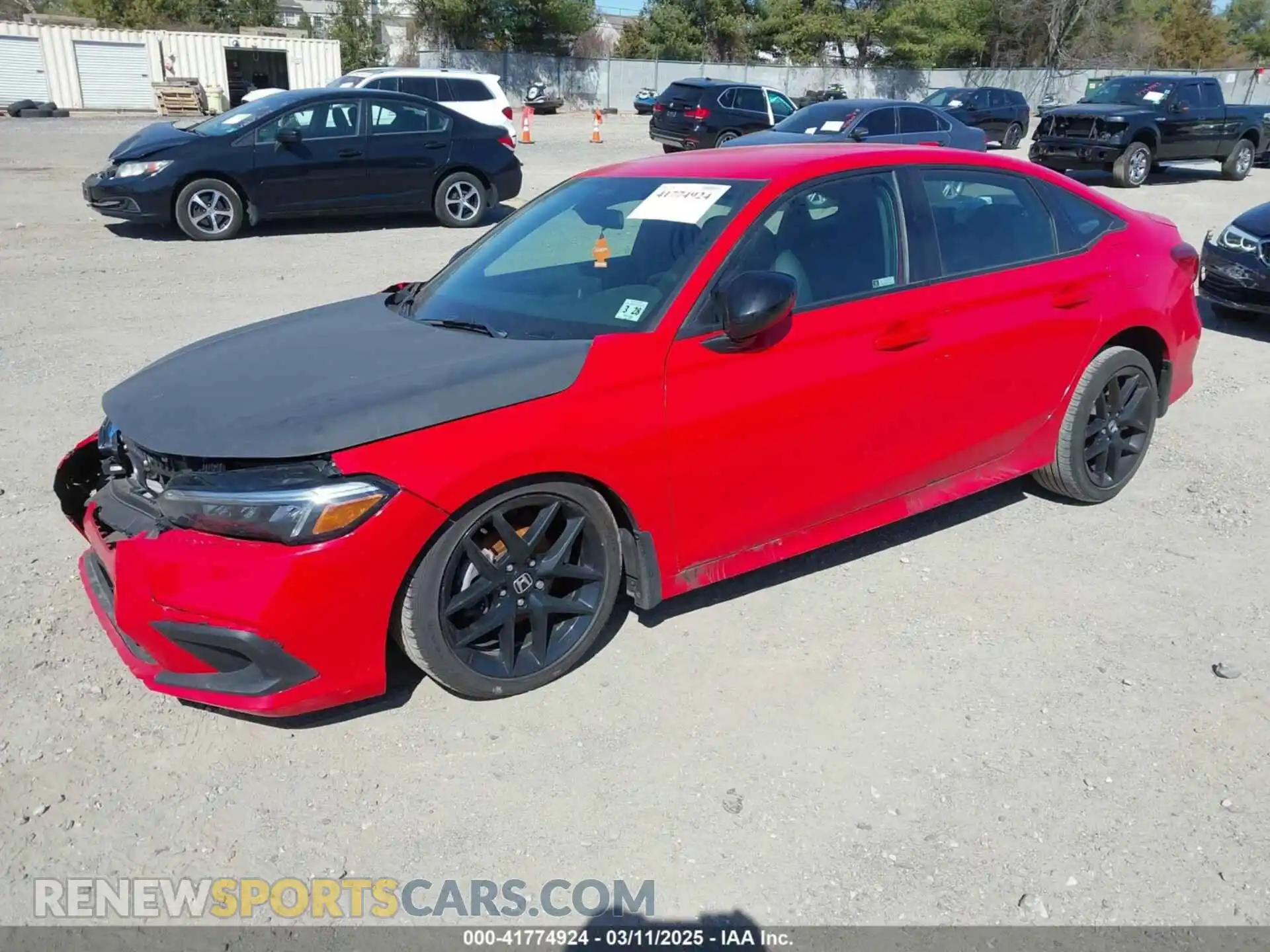 2 Photograph of a damaged car 2HGFE2F53PH528665 HONDA CIVIC 2023