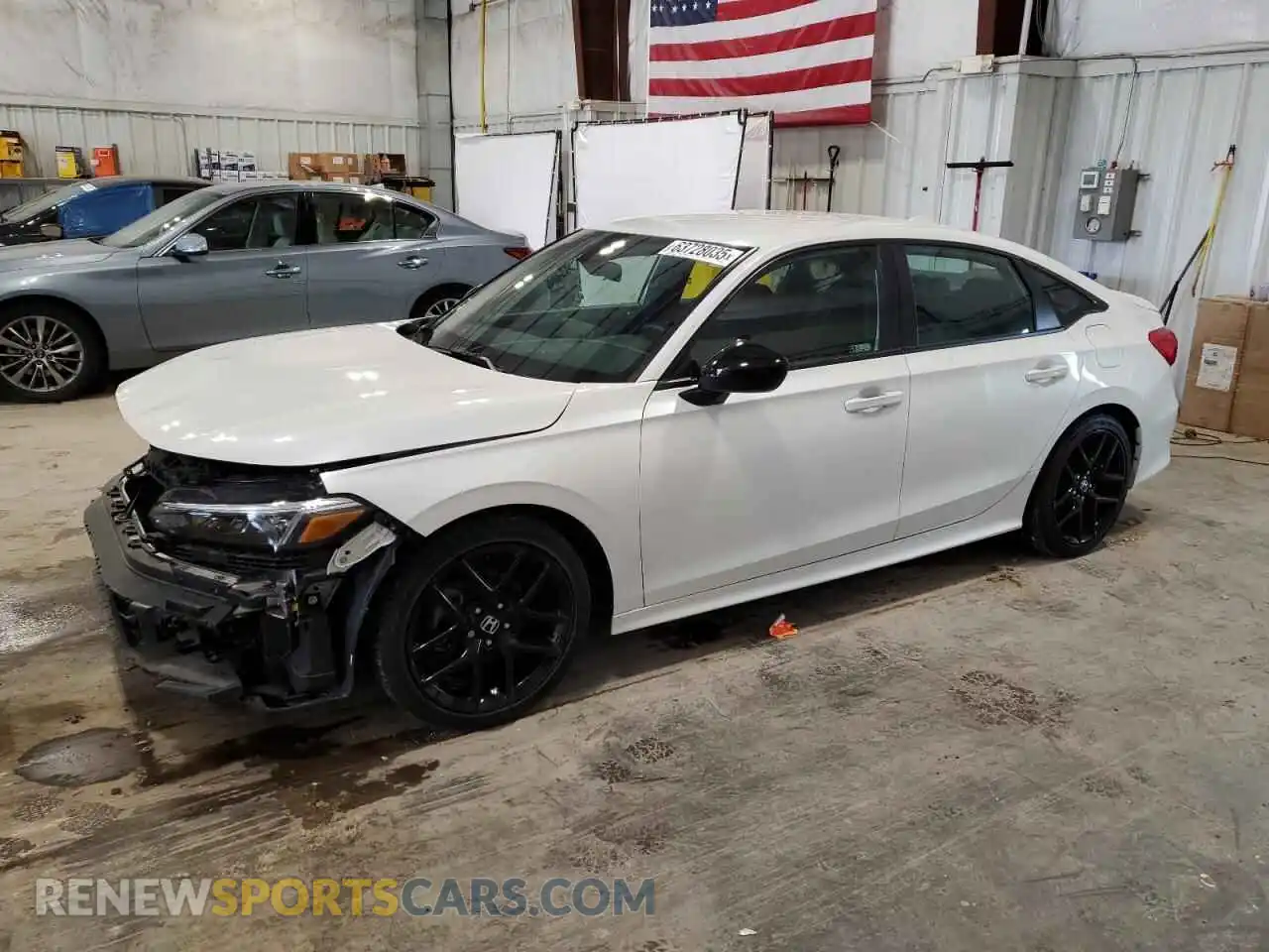1 Photograph of a damaged car 2HGFE2F53PH529041 HONDA CIVIC 2023