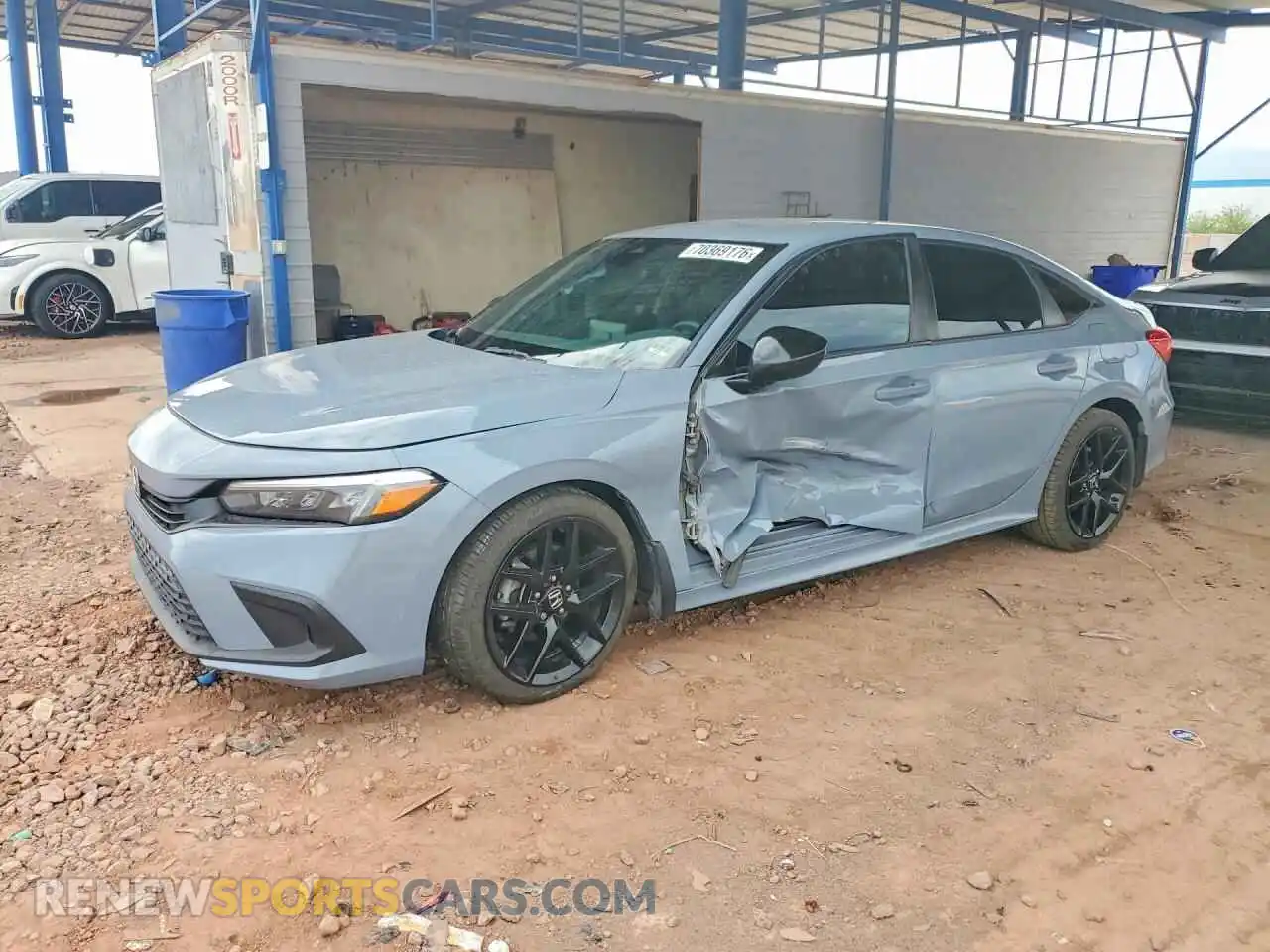 1 Photograph of a damaged car 2HGFE2F53PH530920 HONDA CIVIC 2023