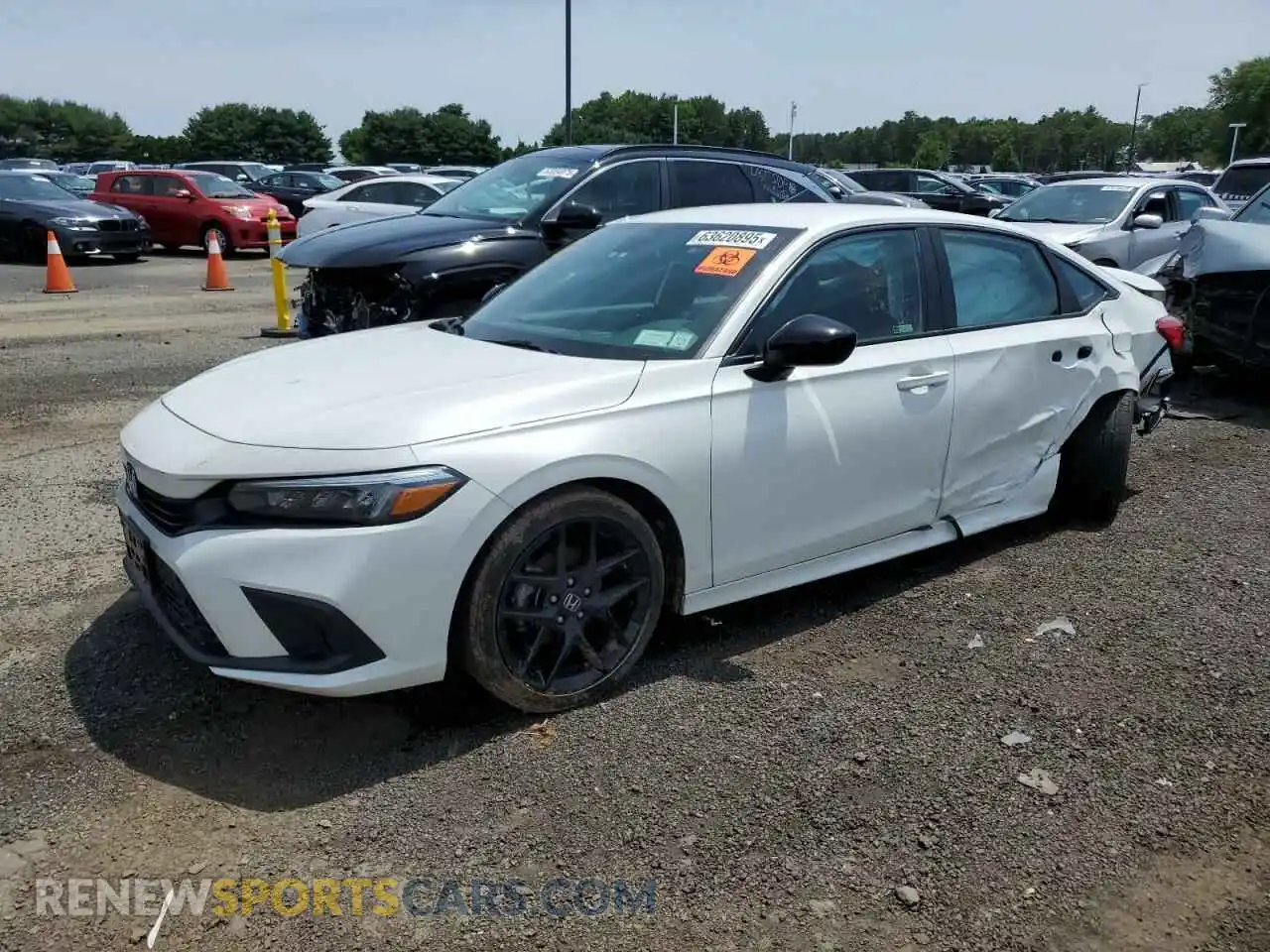 1 Photograph of a damaged car 2HGFE2F53PH531355 HONDA CIVIC 2023