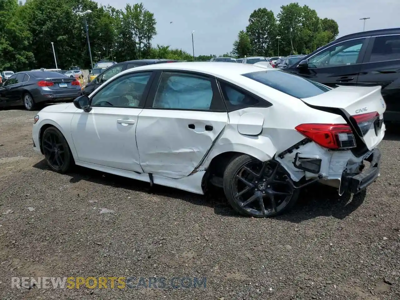 2 Photograph of a damaged car 2HGFE2F53PH531355 HONDA CIVIC 2023