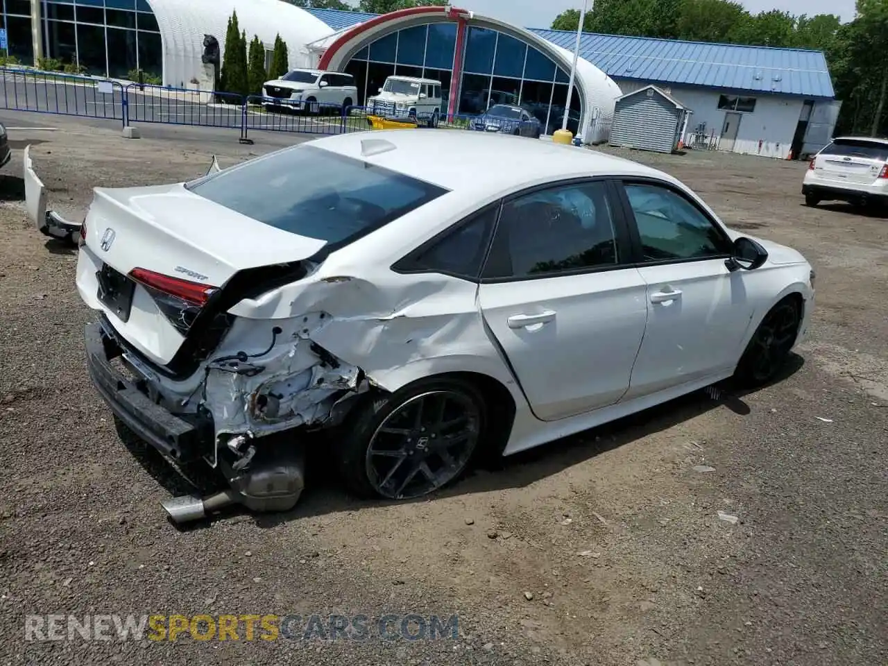 3 Photograph of a damaged car 2HGFE2F53PH531355 HONDA CIVIC 2023