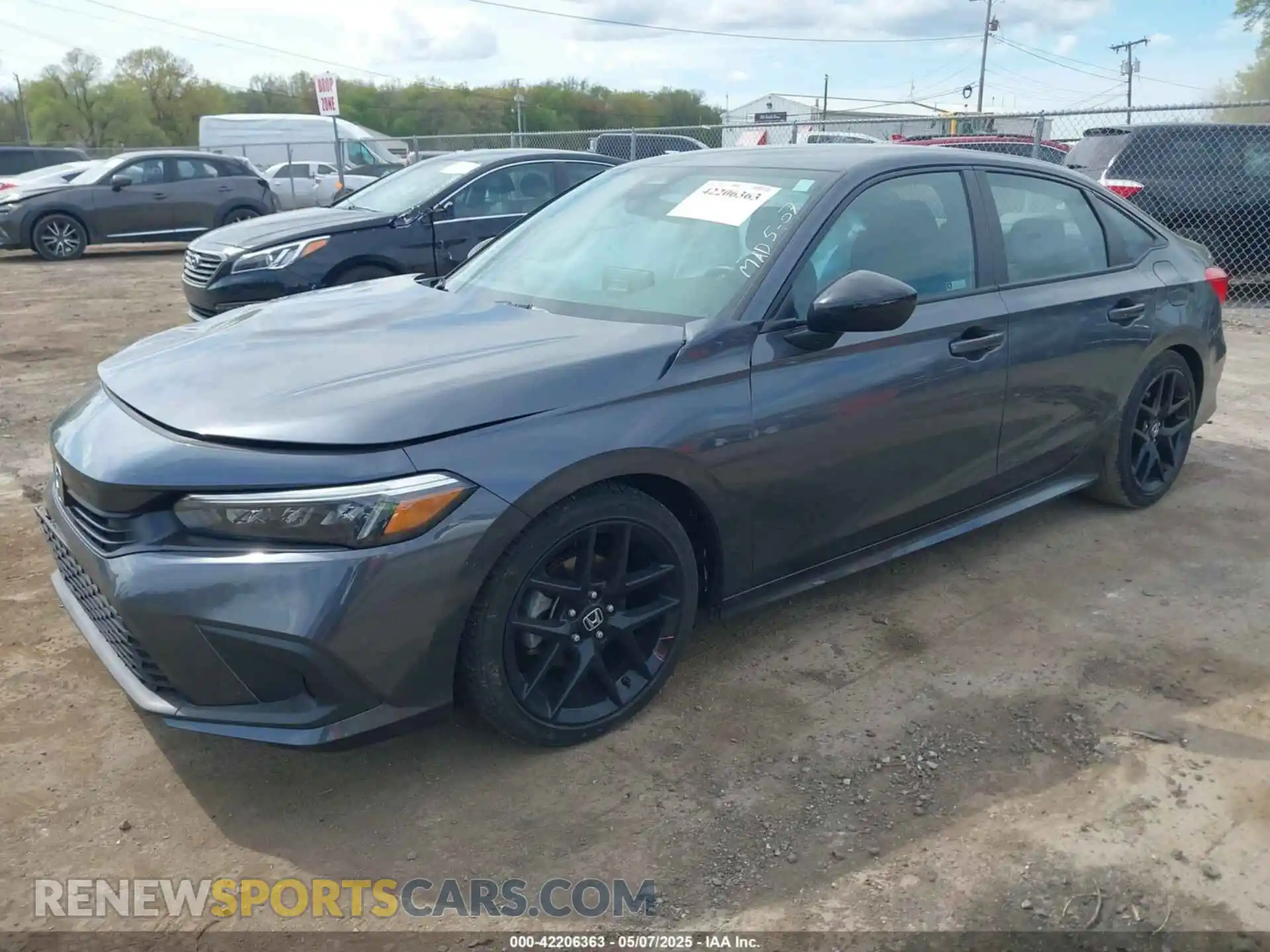2 Photograph of a damaged car 2HGFE2F53PH542811 HONDA CIVIC 2023