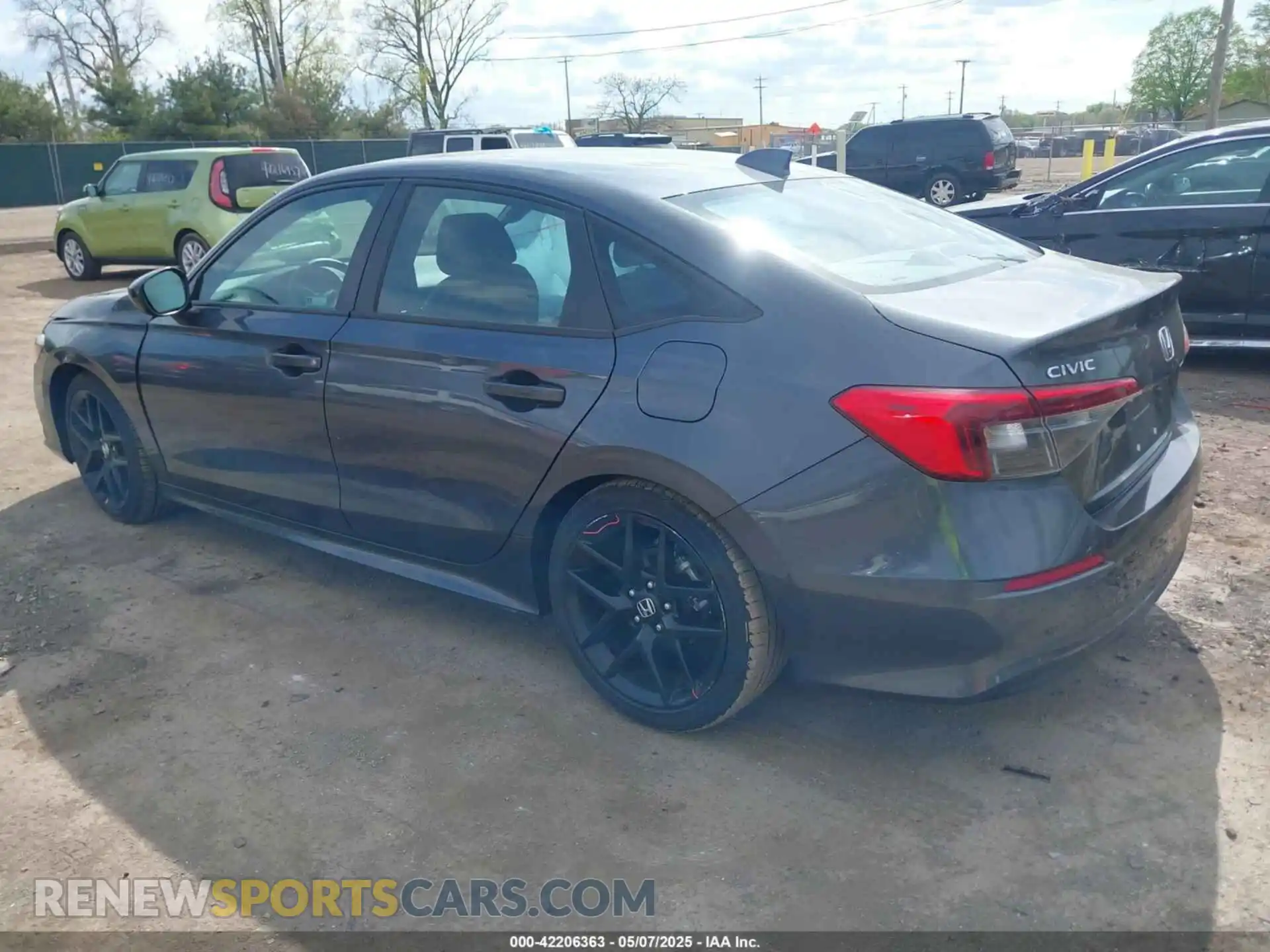 3 Photograph of a damaged car 2HGFE2F53PH542811 HONDA CIVIC 2023