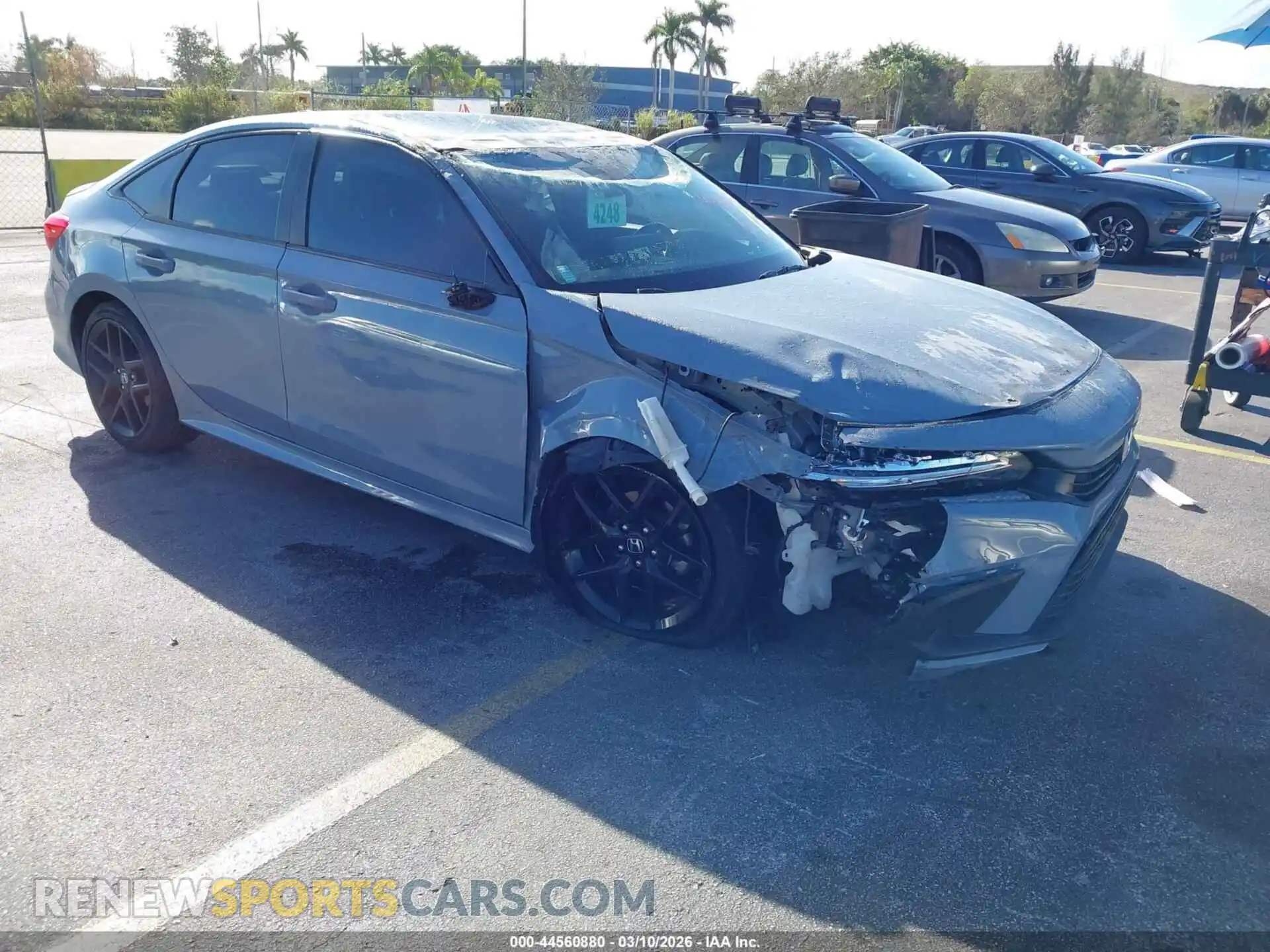 1 Photograph of a damaged car 2HGFE2F53PH548348 HONDA CIVIC 2023