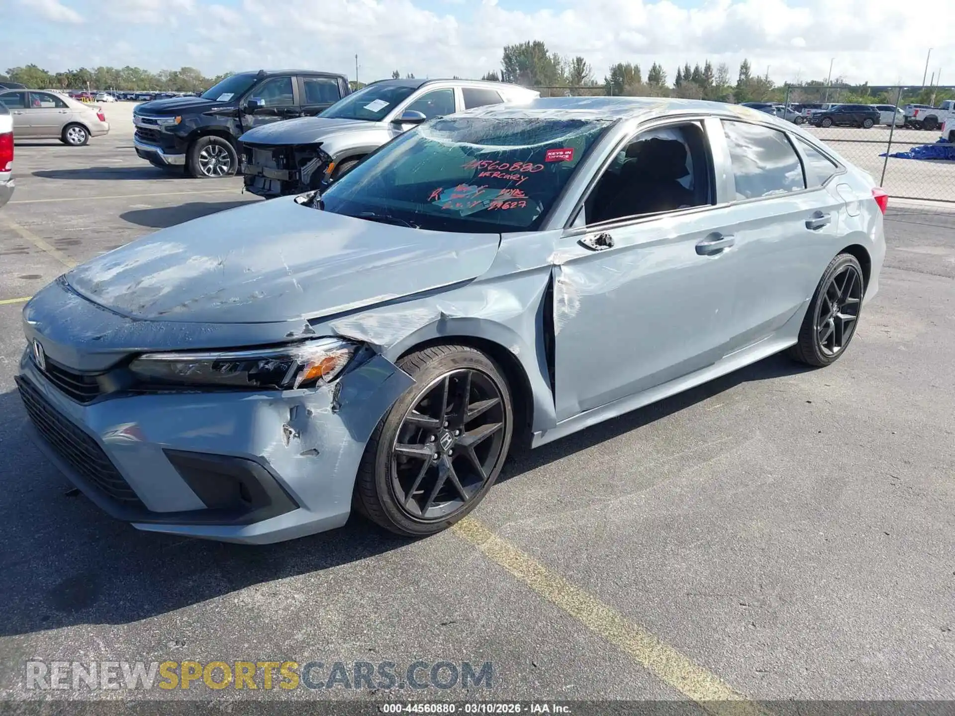 2 Photograph of a damaged car 2HGFE2F53PH548348 HONDA CIVIC 2023