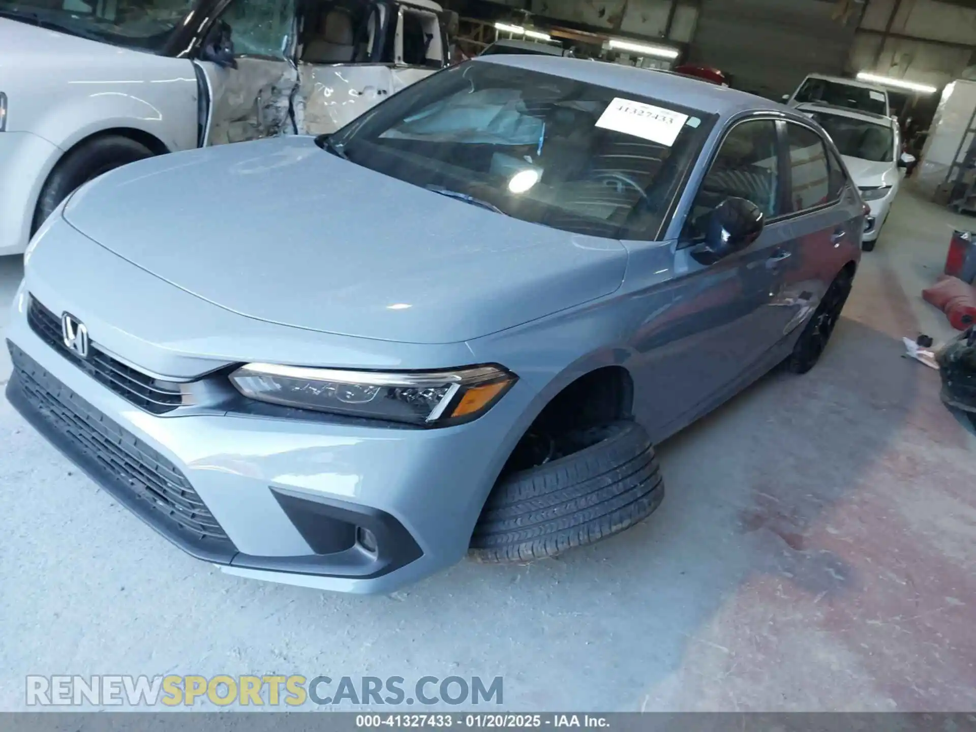 2 Photograph of a damaged car 2HGFE2F53PH549919 HONDA CIVIC 2023