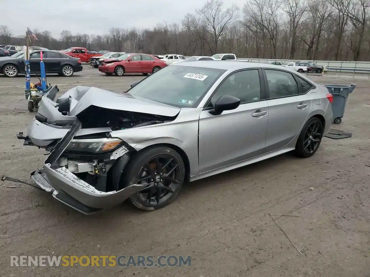 1 Photograph of a damaged car 2HGFE2F53PH560256 HONDA CIVIC 2023