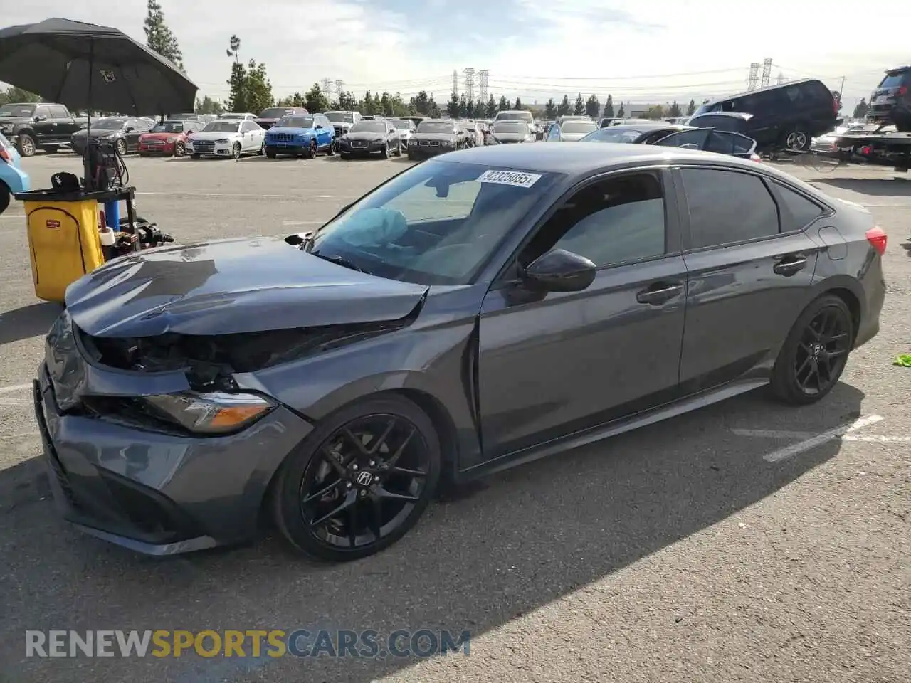 1 Photograph of a damaged car 2HGFE2F53PH564954 HONDA CIVIC 2023