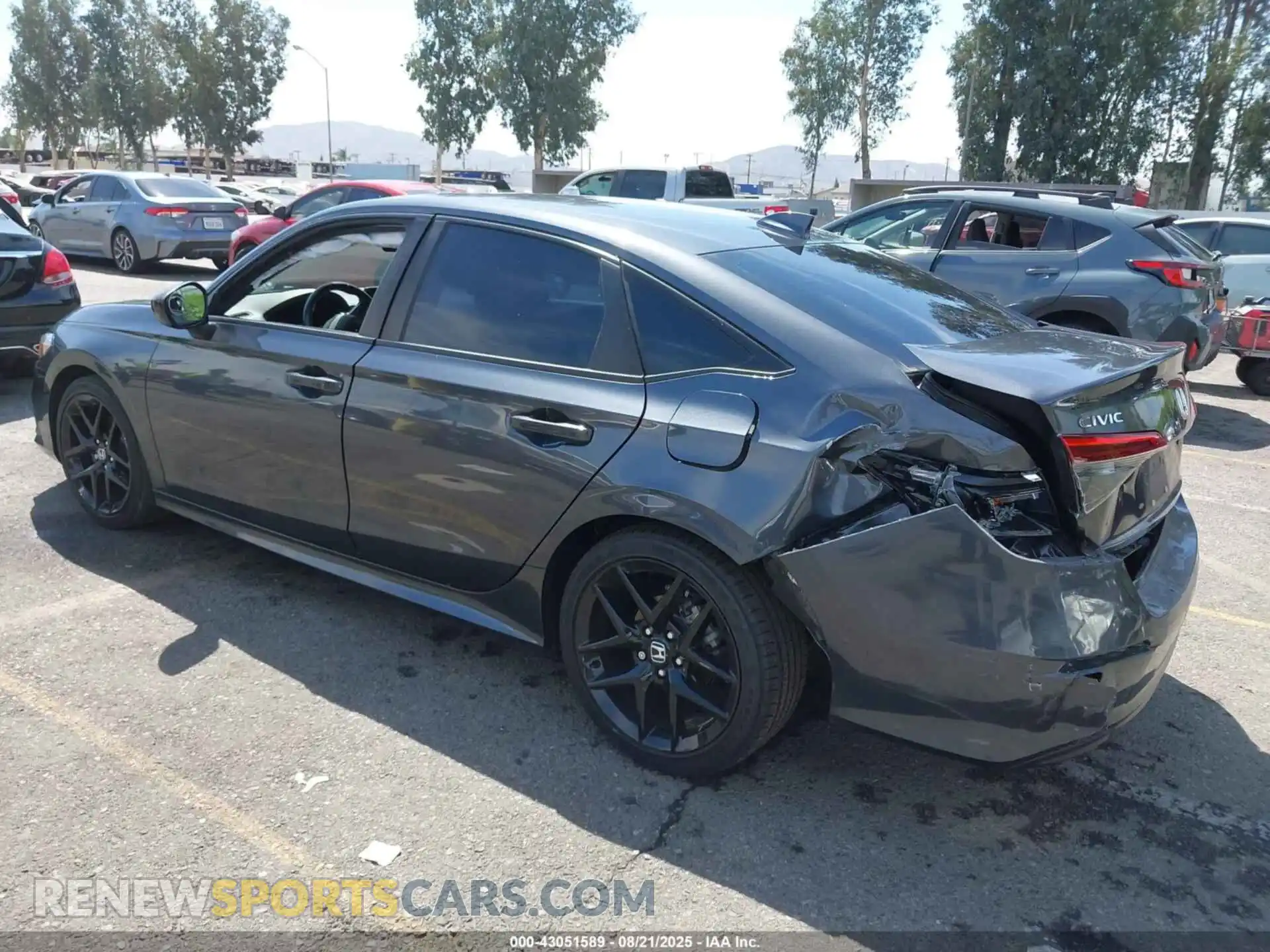 3 Photograph of a damaged car 2HGFE2F53PH567384 HONDA CIVIC 2023