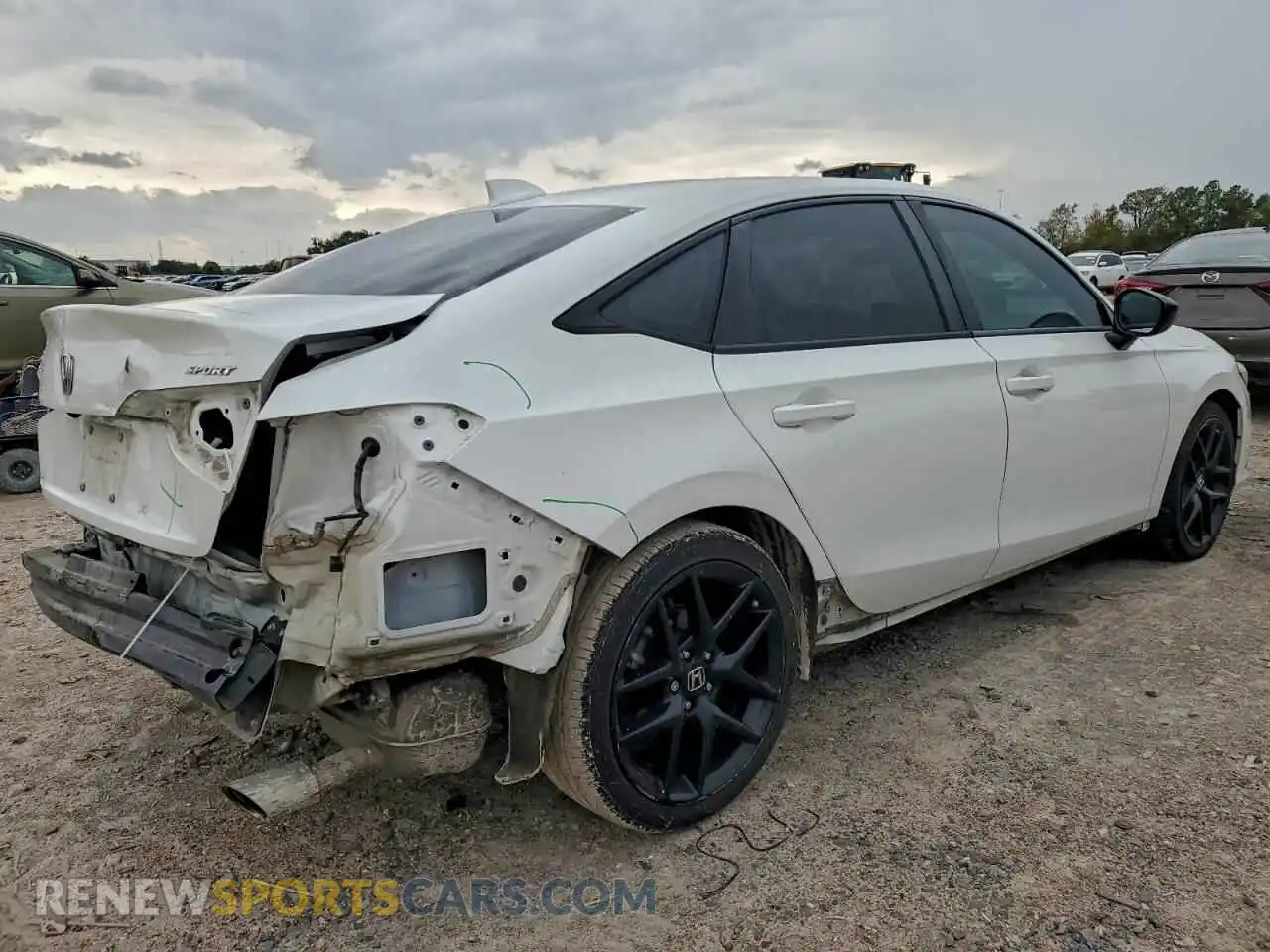 3 Photograph of a damaged car 2HGFE2F53PH570088 HONDA CIVIC 2023