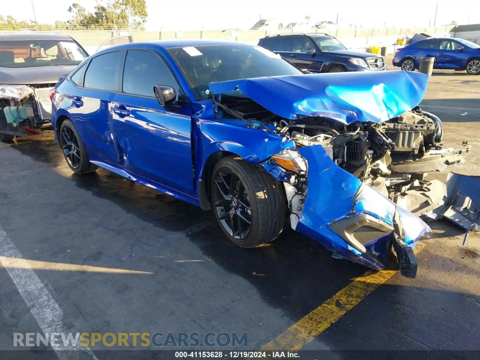 1 Photograph of a damaged car 2HGFE2F53PH570687 HONDA CIVIC 2023