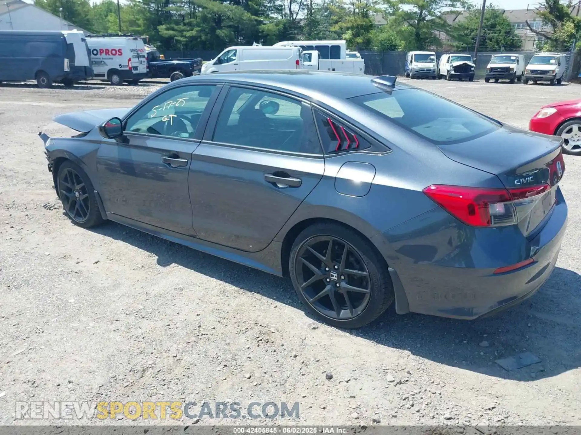 3 Photograph of a damaged car 2HGFE2F54PH505704 HONDA CIVIC 2023