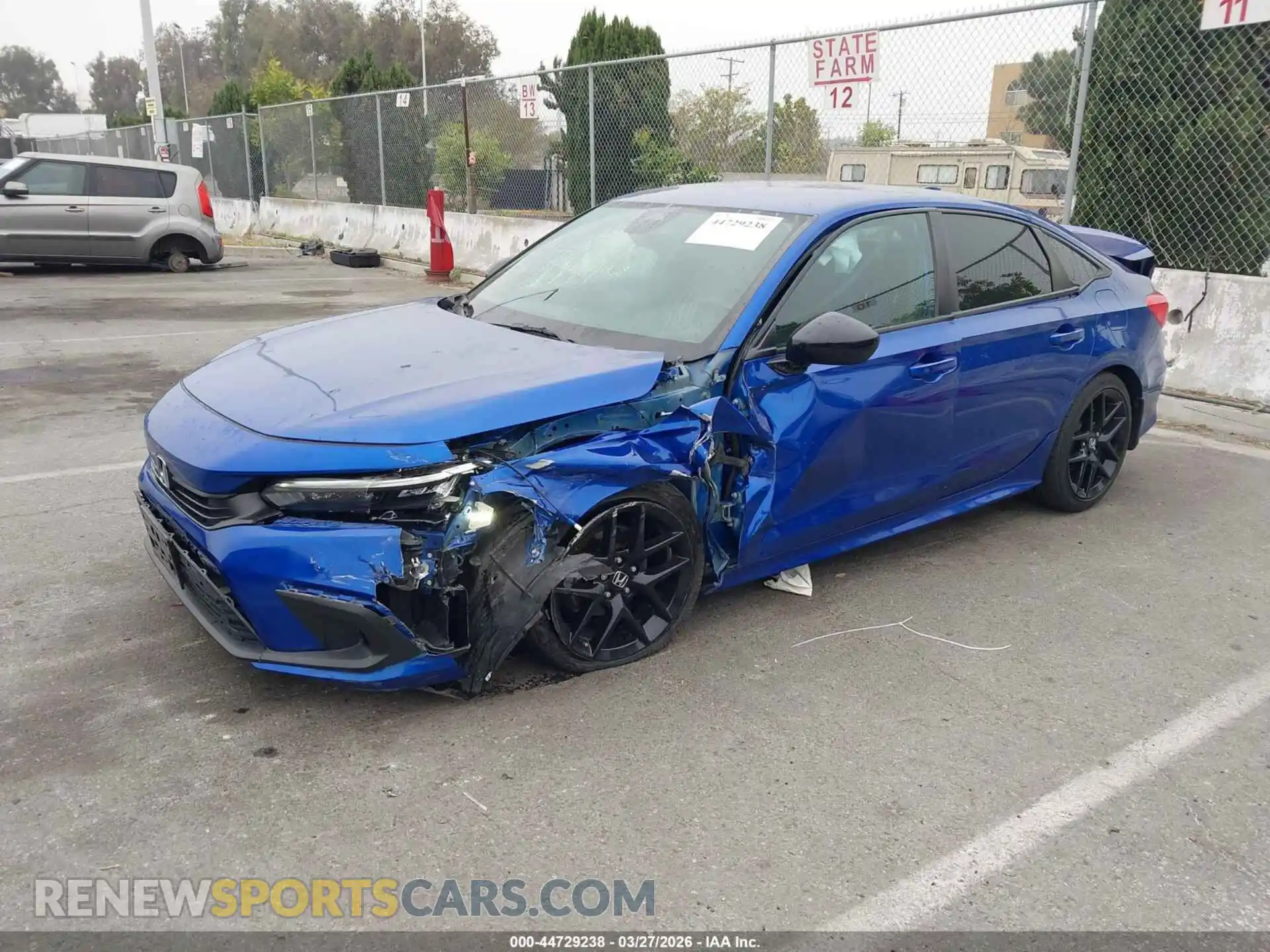 2 Photograph of a damaged car 2HGFE2F54PH507825 HONDA CIVIC 2023