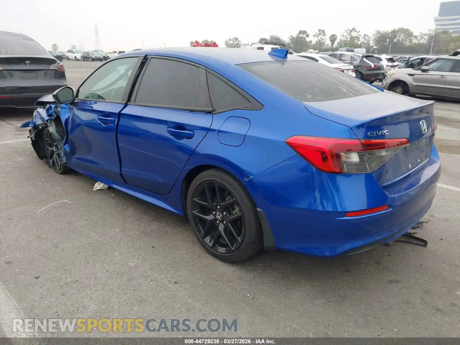 3 Photograph of a damaged car 2HGFE2F54PH507825 HONDA CIVIC 2023