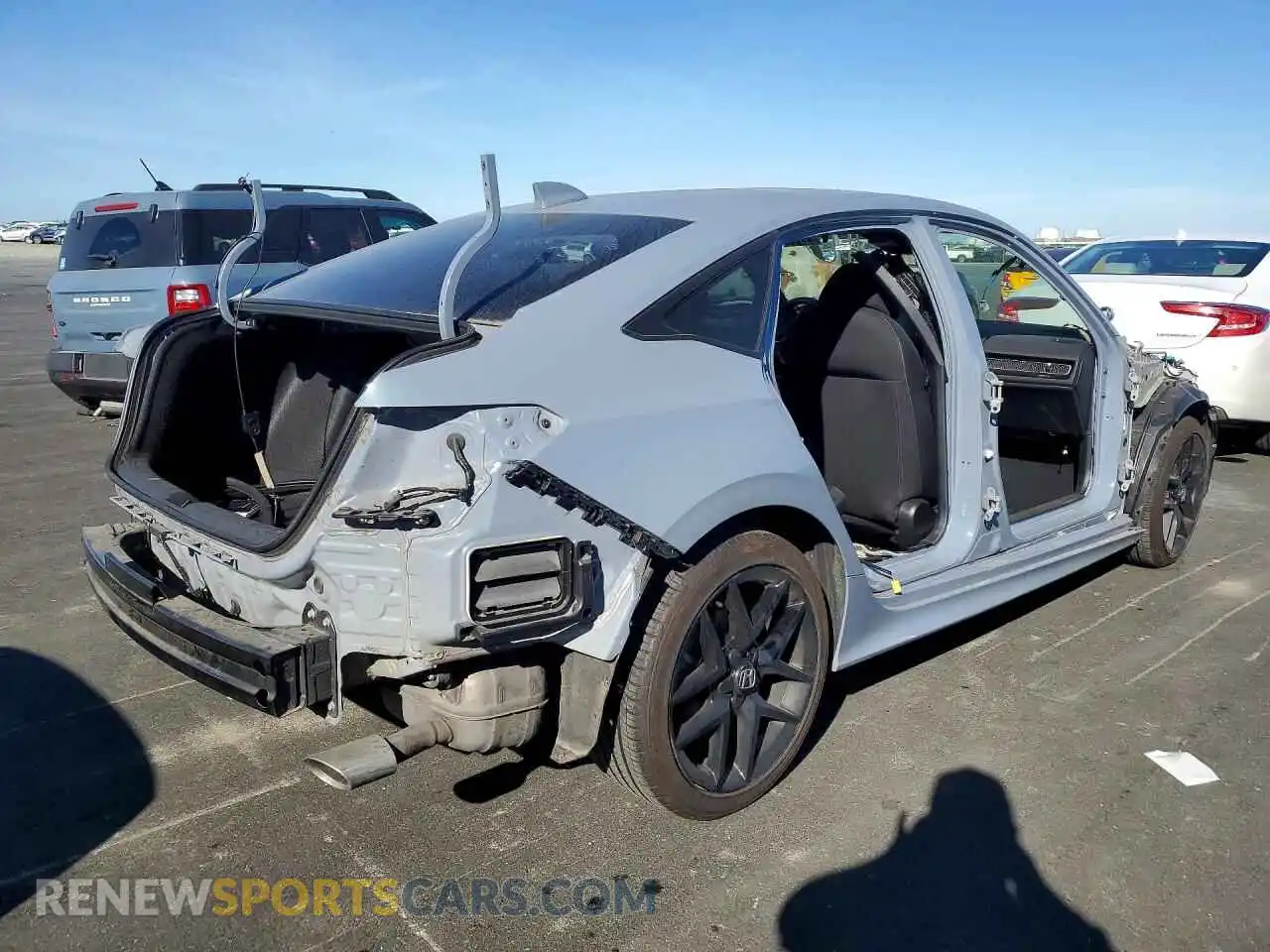3 Фотография поврежденного автомобиля 2HGFE2F54PH509283 HONDA CIVIC 2023