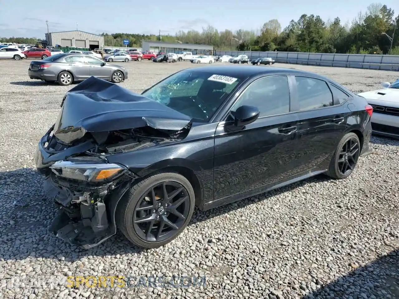 1 Photograph of a damaged car 2HGFE2F54PH509946 HONDA CIVIC 2023