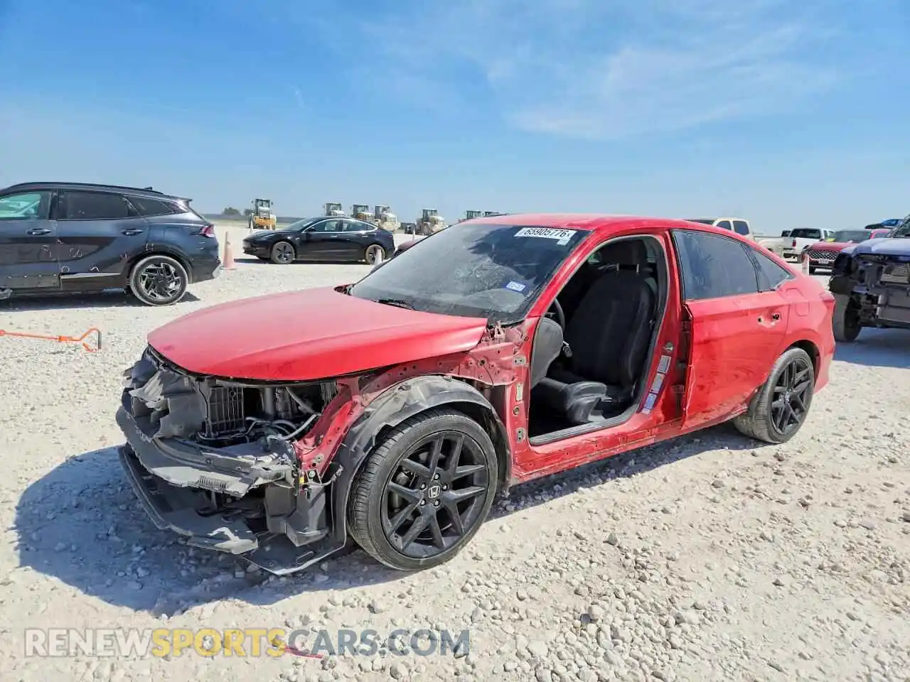 1 Фотография поврежденного автомобиля 2HGFE2F54PH511356 HONDA CIVIC 2023