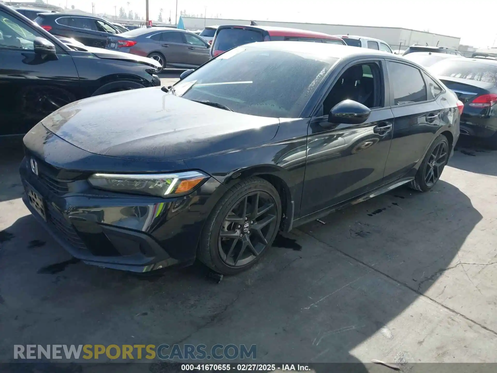 2 Photograph of a damaged car 2HGFE2F54PH513480 HONDA CIVIC 2023