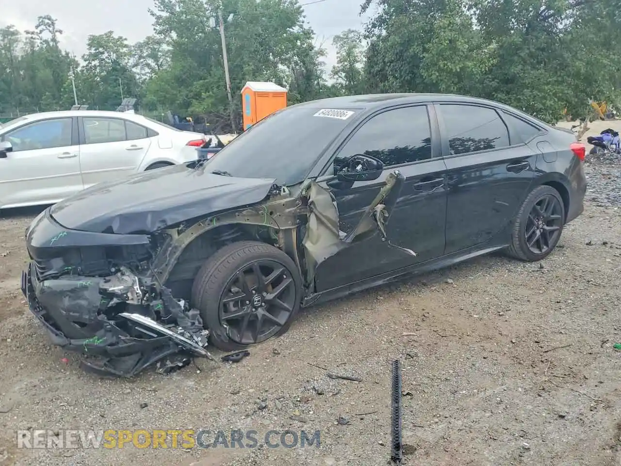 1 Photograph of a damaged car 2HGFE2F54PH518159 HONDA CIVIC 2023