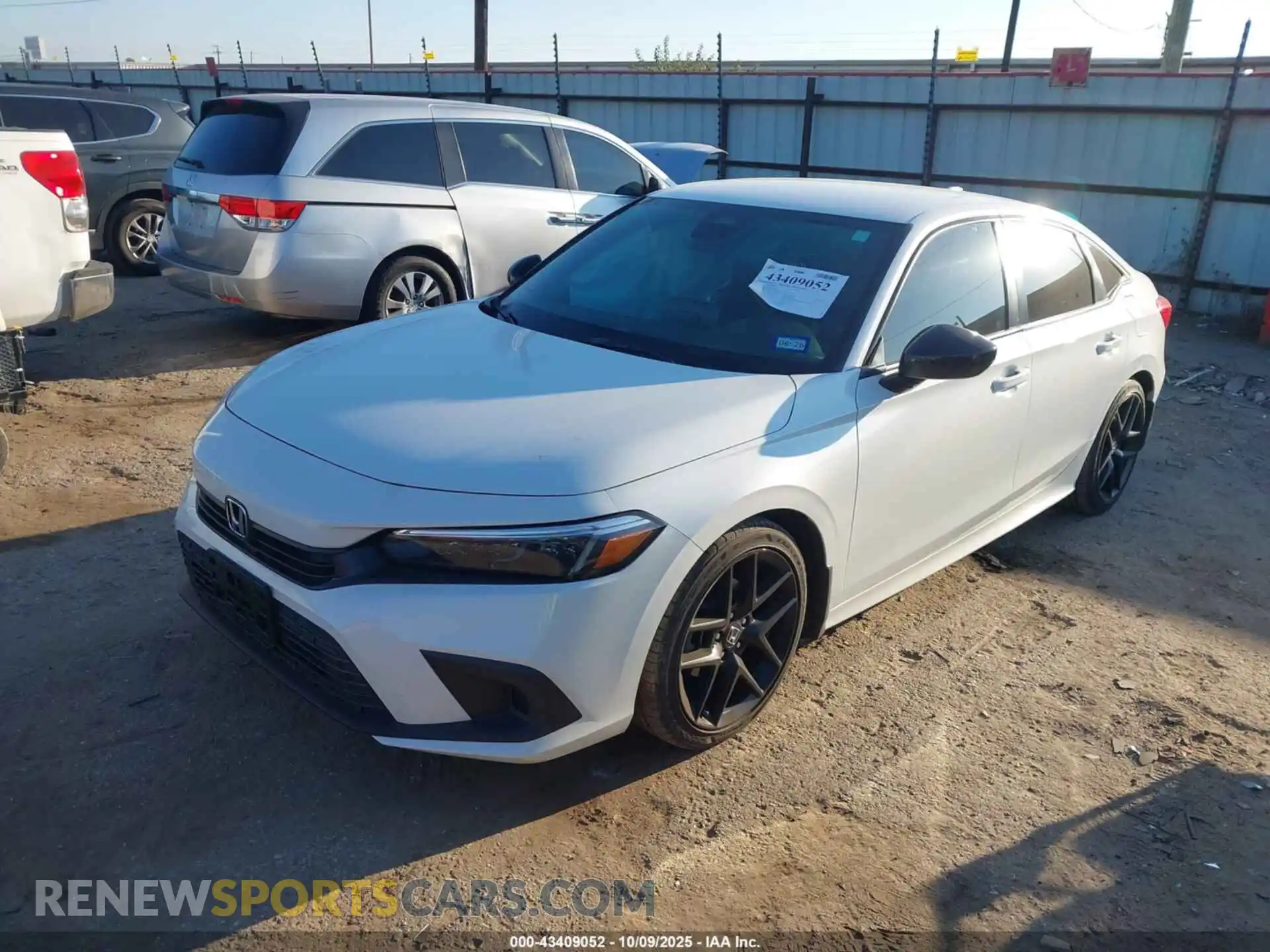2 Photograph of a damaged car 2HGFE2F54PH519327 HONDA CIVIC 2023
